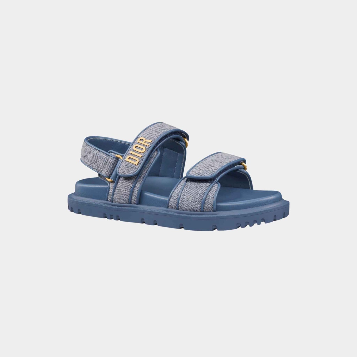 Dioract Sandal Blue Cannage Denim