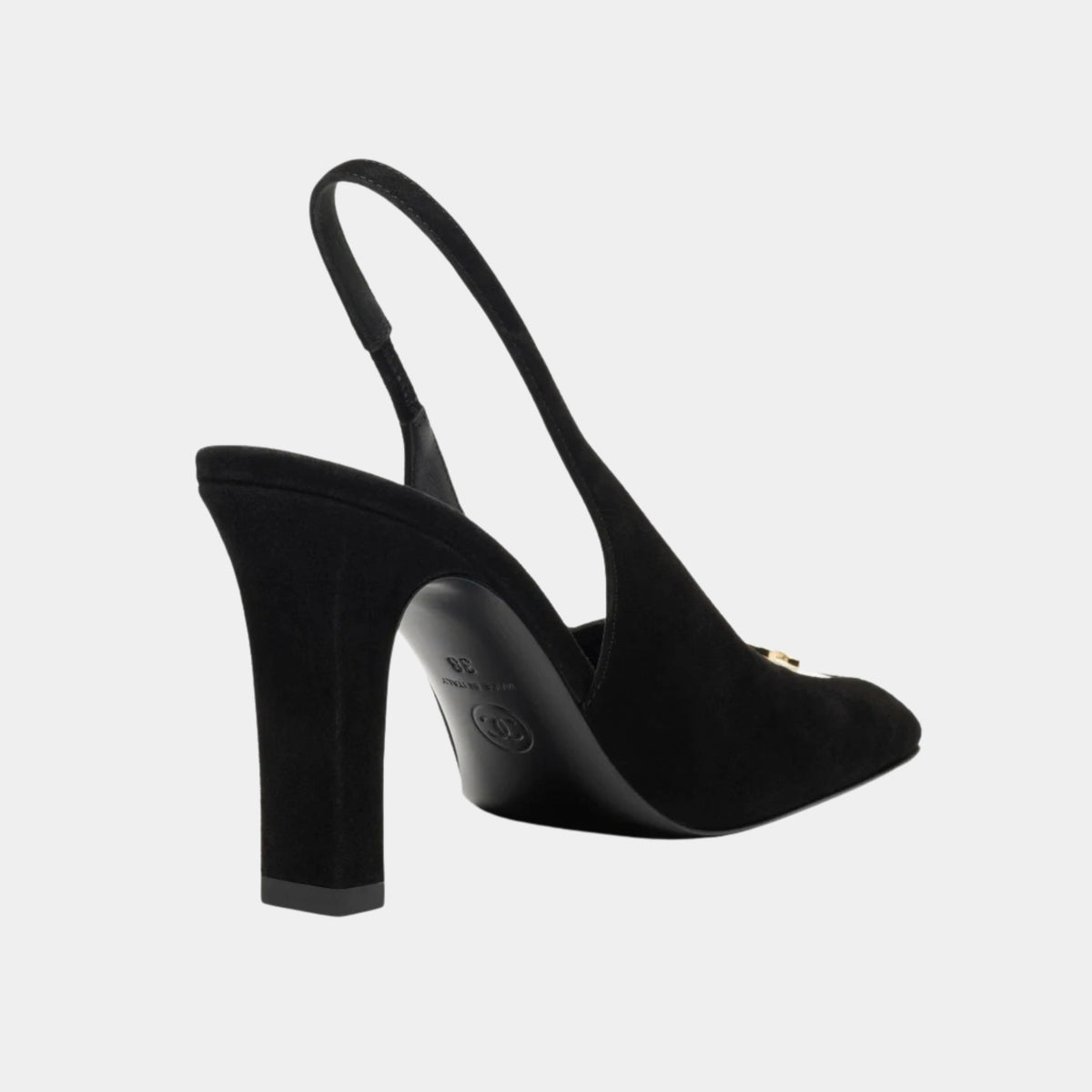 Slingbacks Suede Kidskin & Patent Calfskin