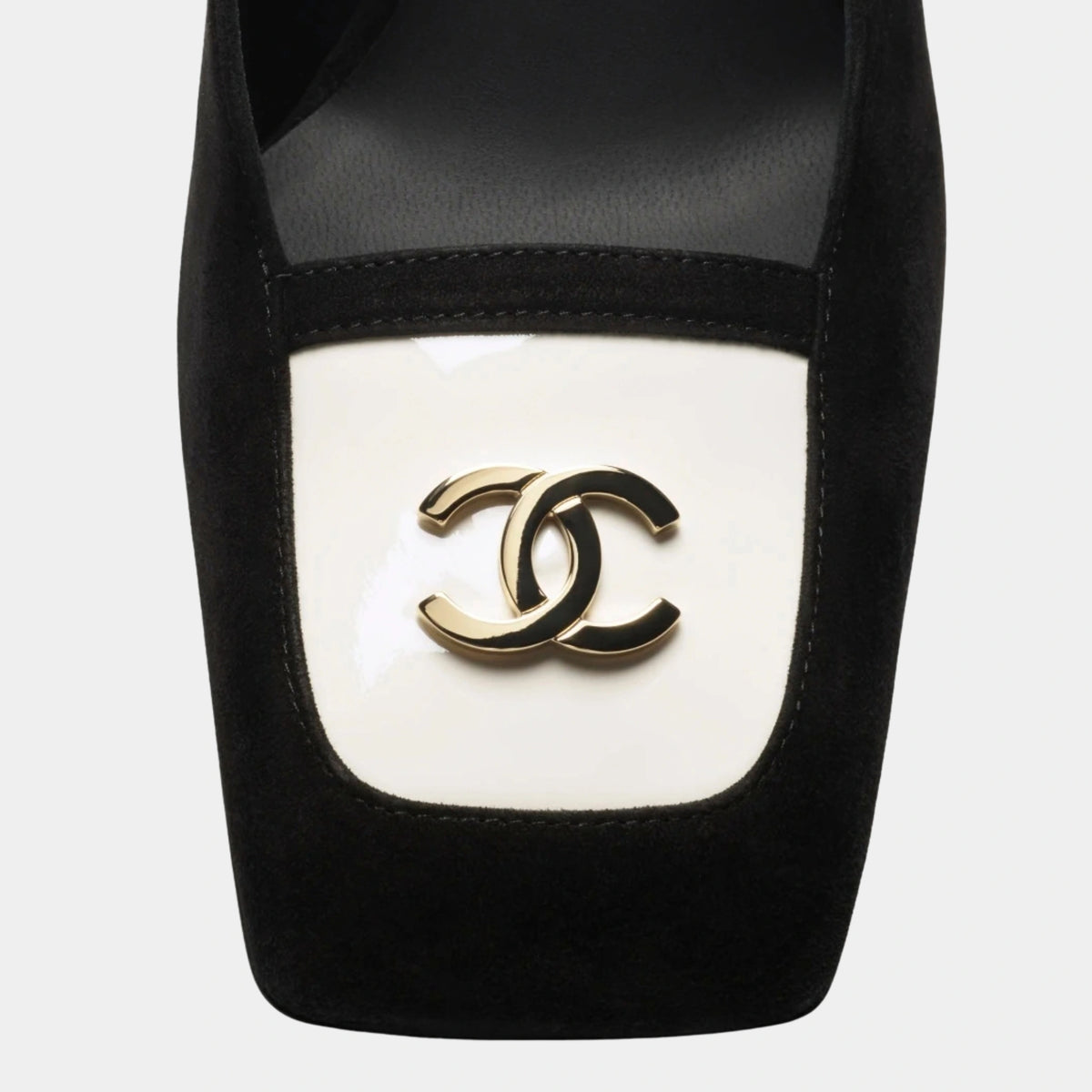 Slingbacks Suede Kidskin & Patent Calfskin