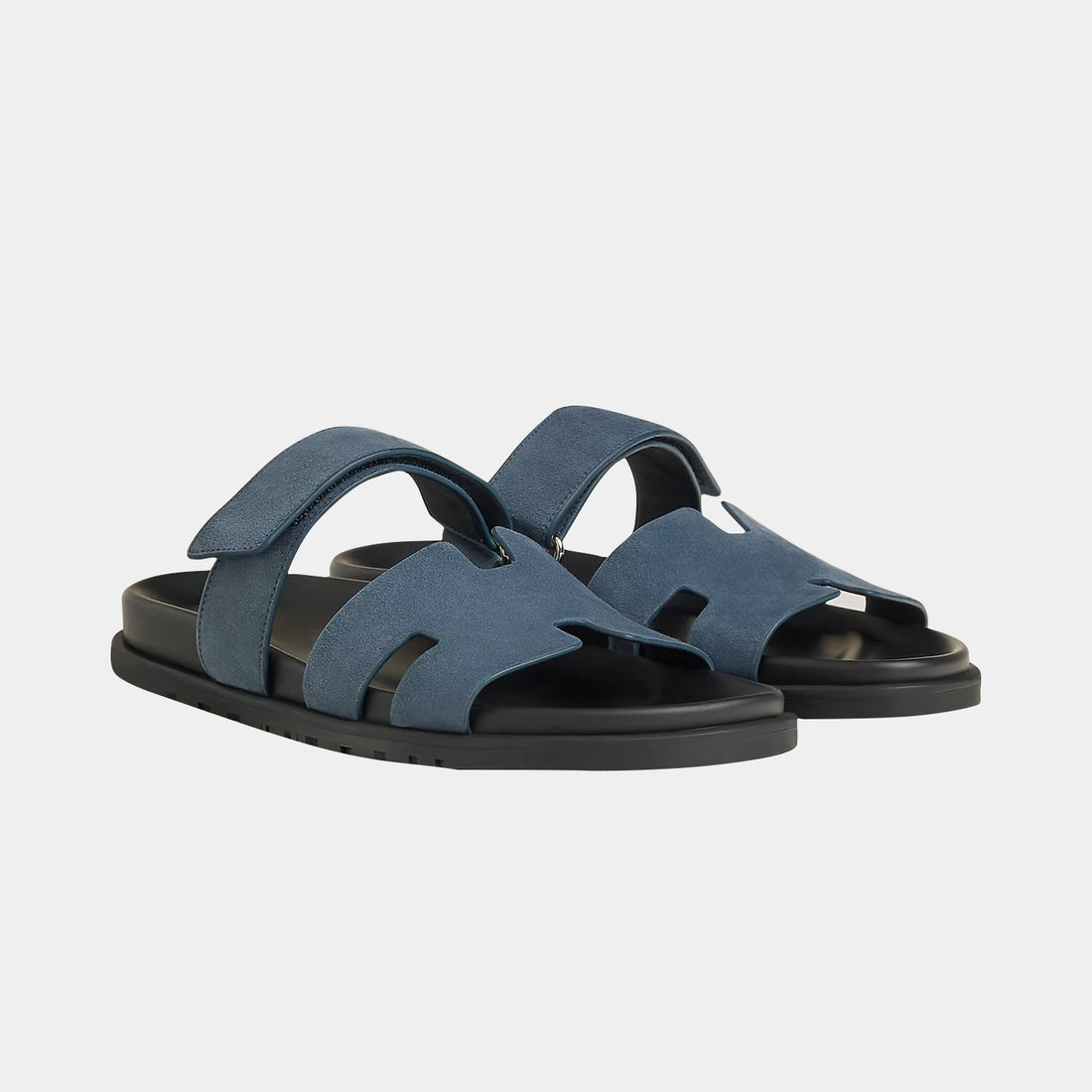 Chypre Sandal - Bleu Celeste Suede