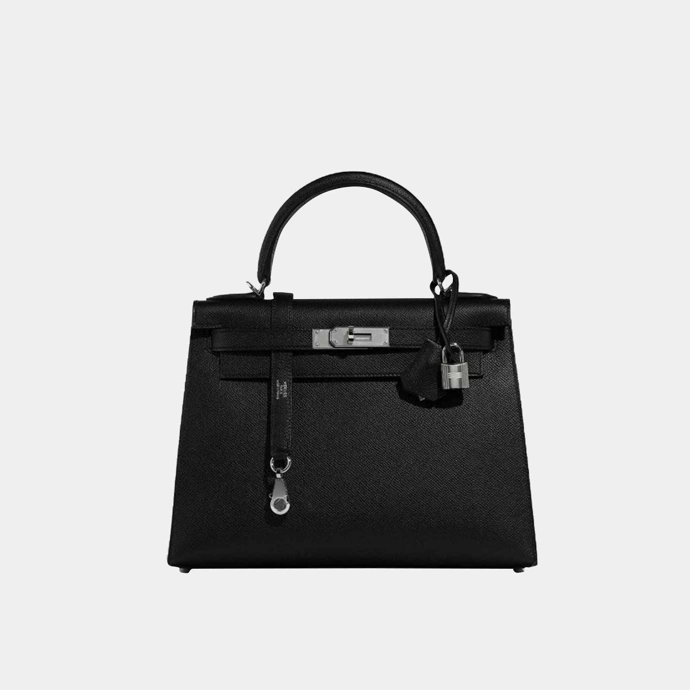 Hermes Kelly 28 Epsom Black Sands