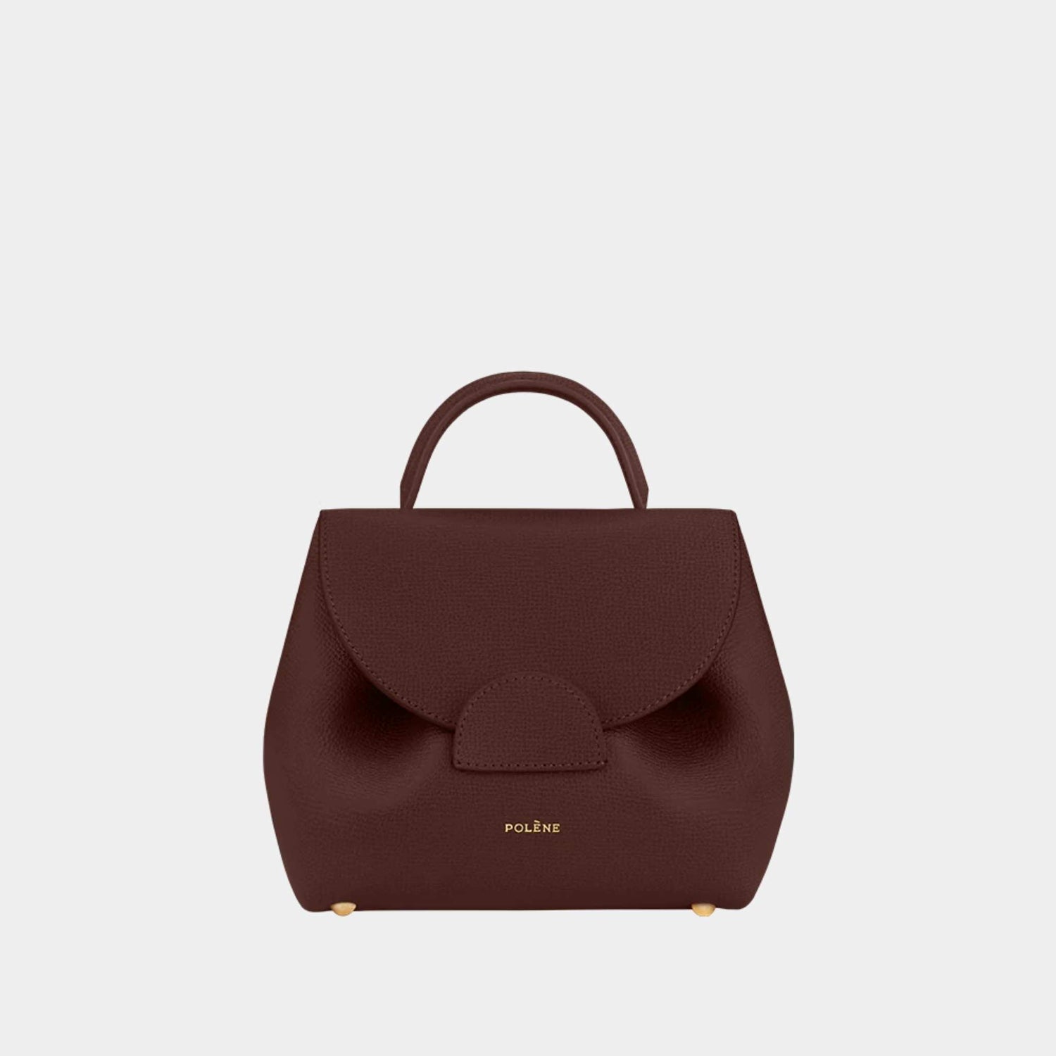 Polene Un Nano Edition Handbag Sandalwood Front