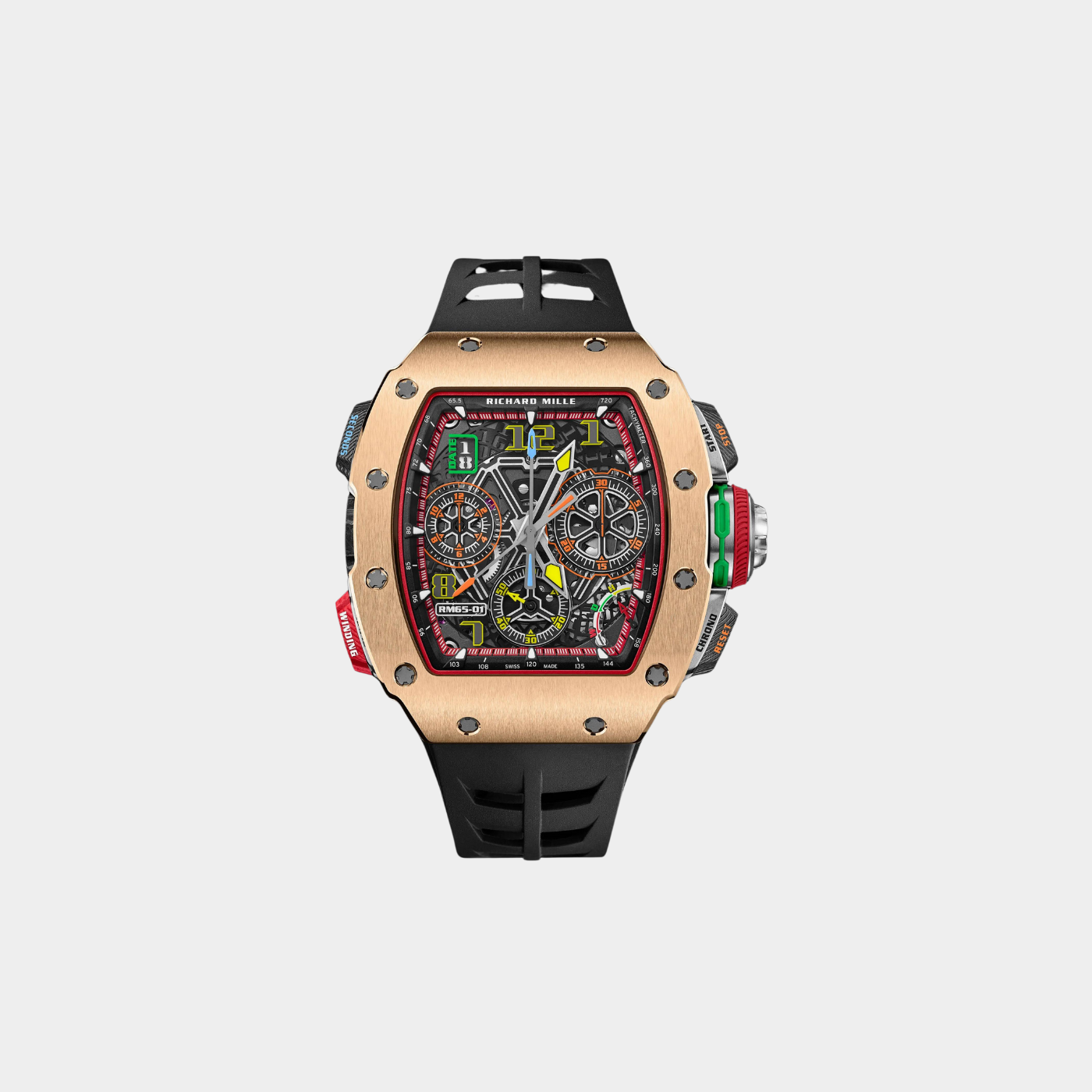 RM 65-01 Automatic Winding Split Seconds Chronograph