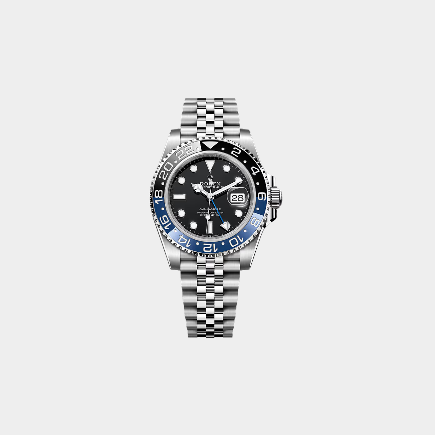 Rolex gmt master 2 batman sale