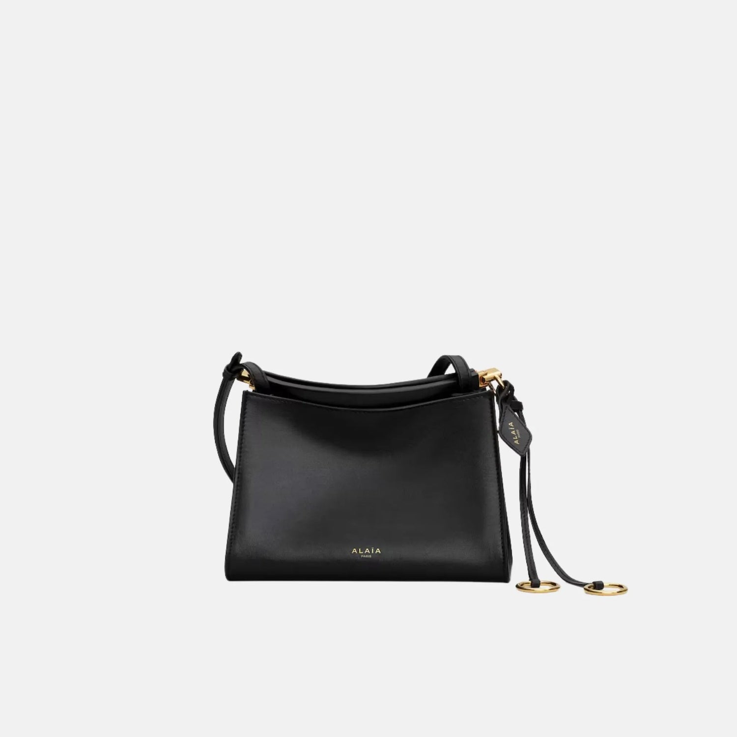 Alaia Le Click Small Square Leather Bag, Front