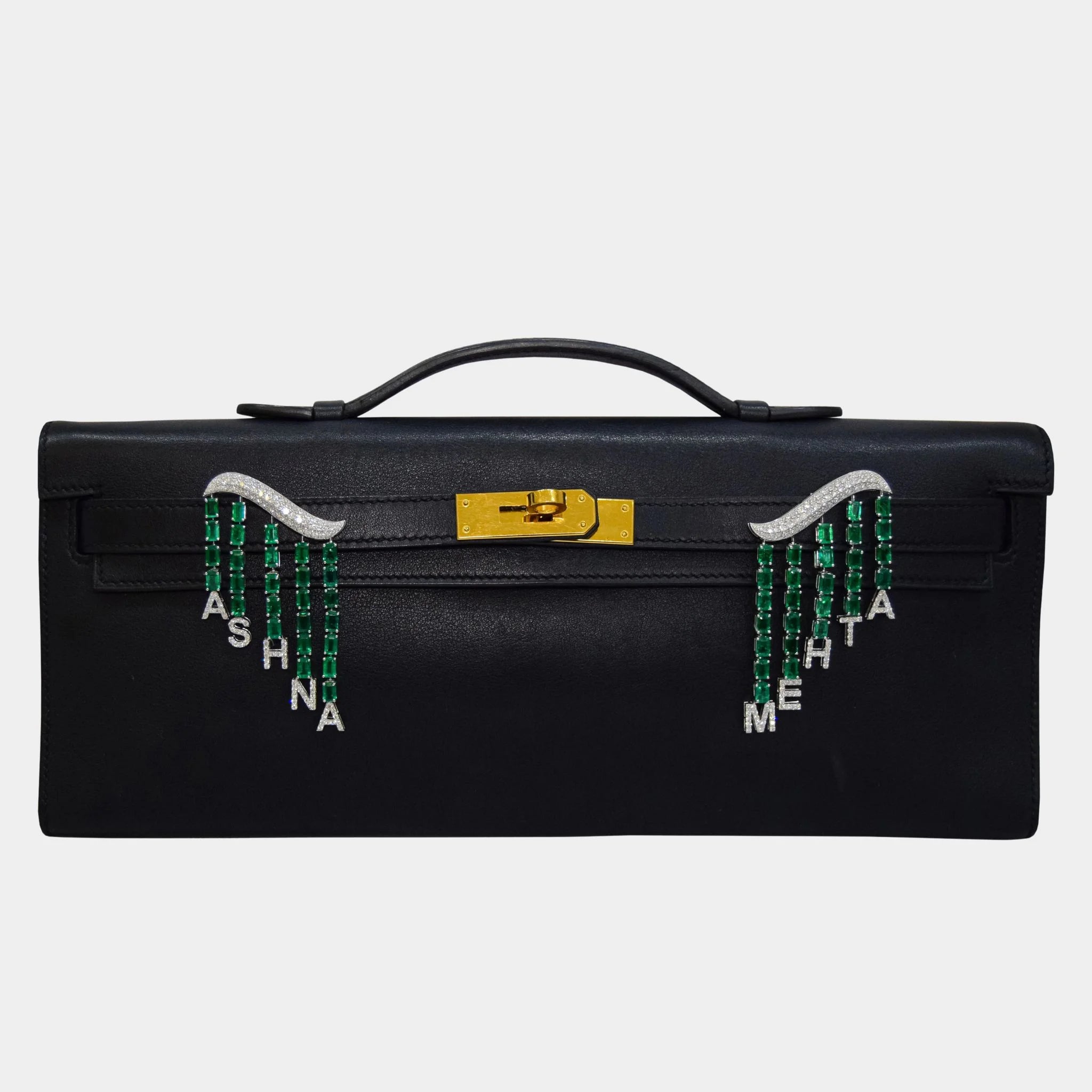 The Ashna Mehta Waterfall Bag Bijoux Customized, Front Bag