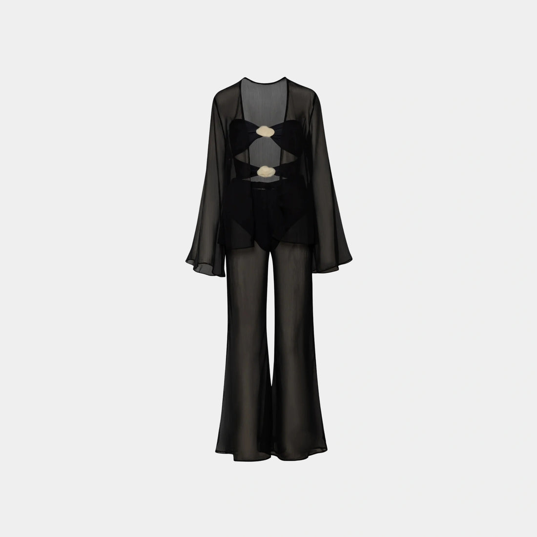 Baobab Gem Pants, Black, Front