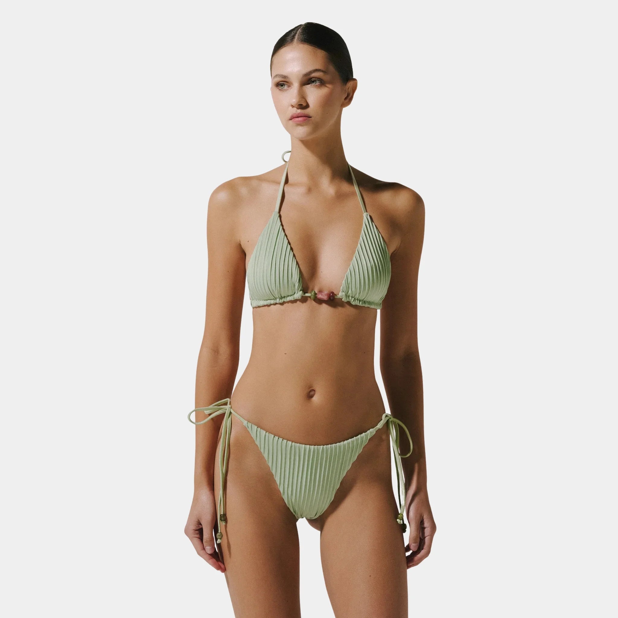 Baobab Kaia Bikini Top, Jade Andino, Model