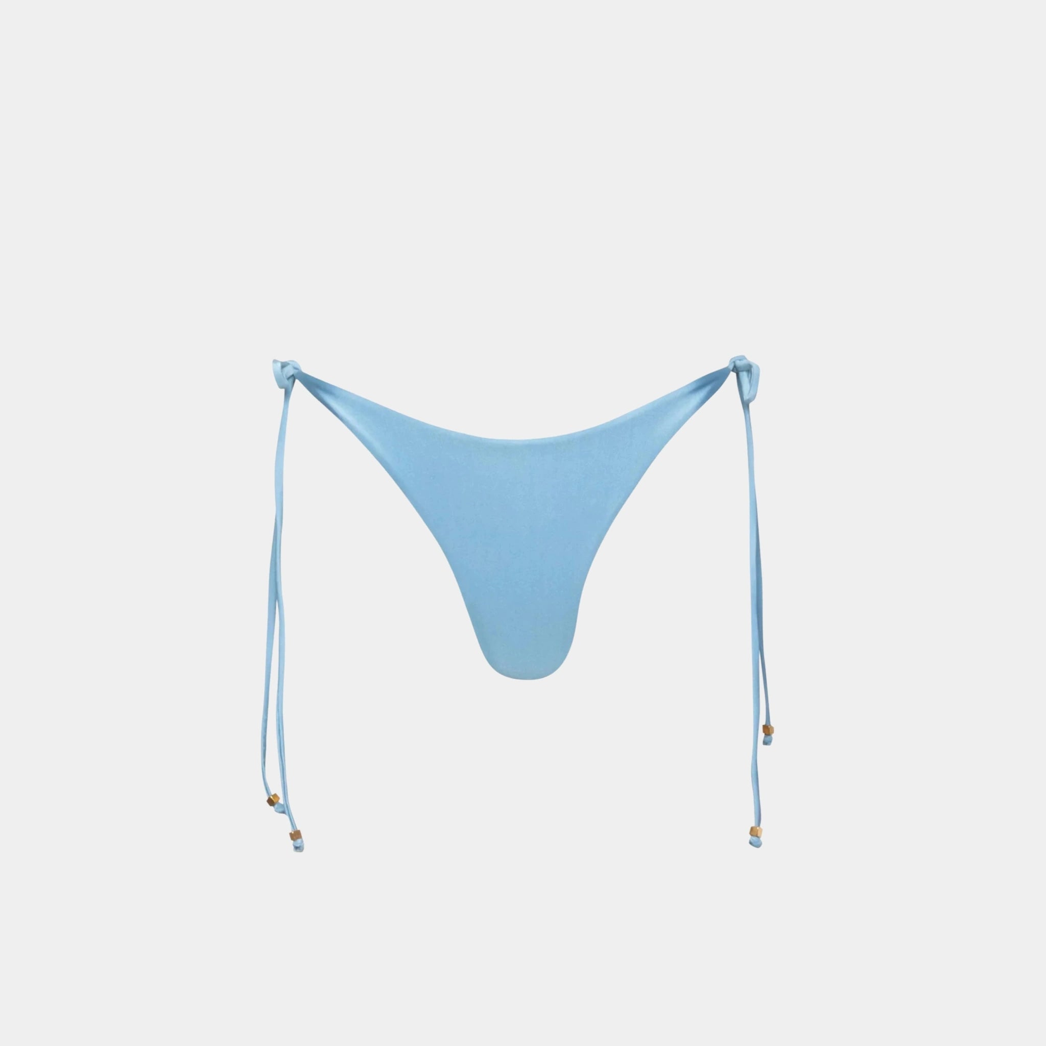 Baobab Nala Bikini Bottom with Self Tie Straps, Laguna 69, Front