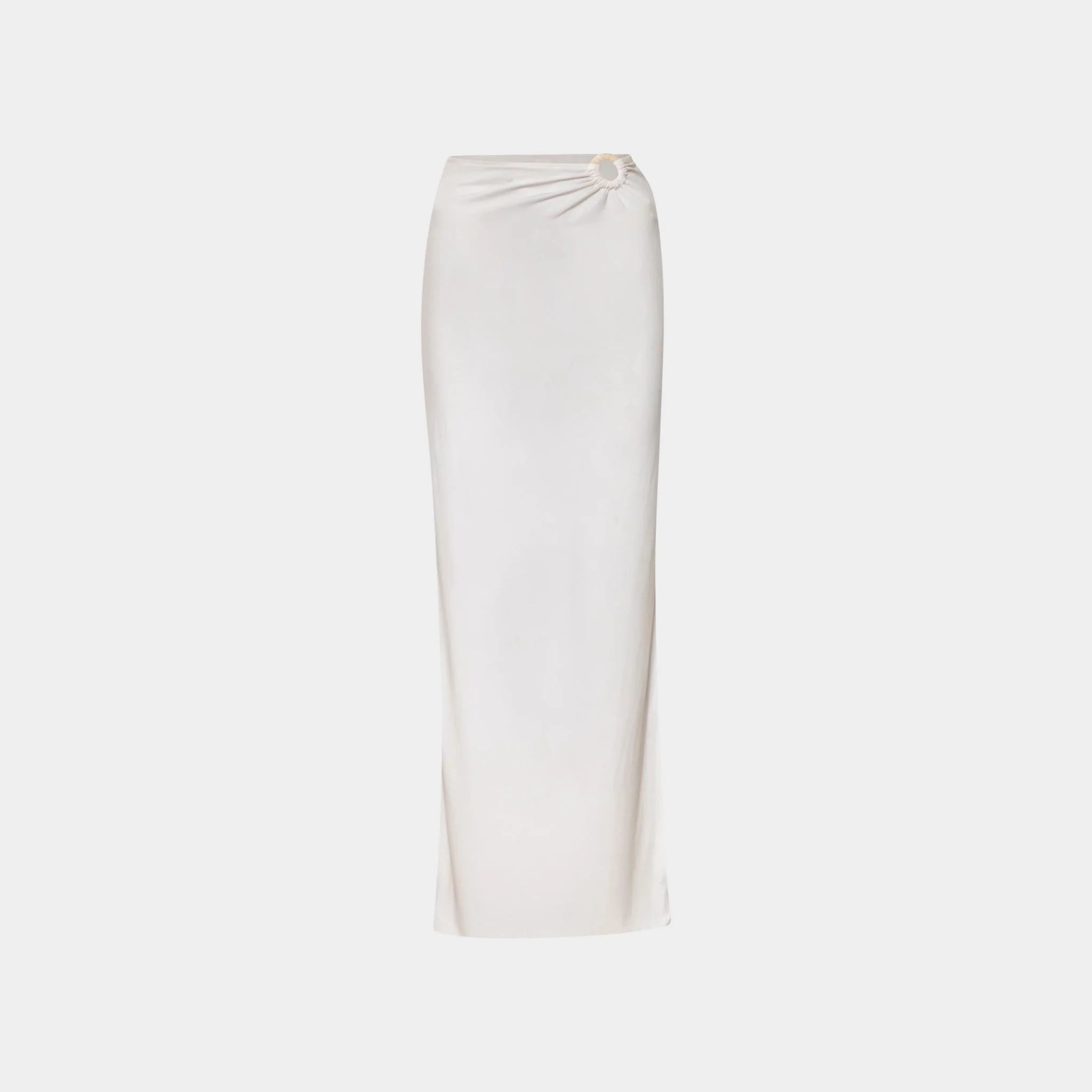 Baobab Zur Maxi Skirt , ivory, front