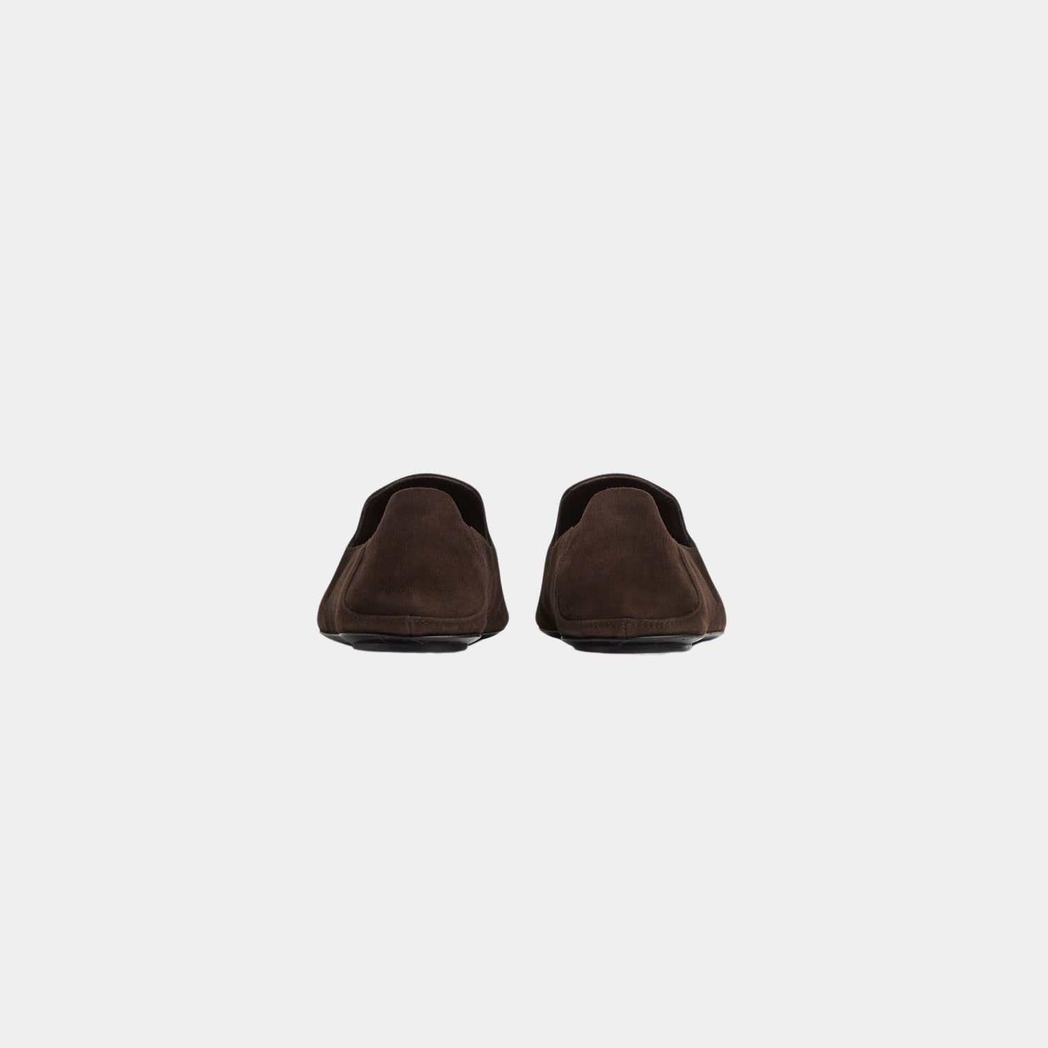 Bottega Veneta Adamo Supple Slipper Suede Foldable Backstay, Fondant, Back