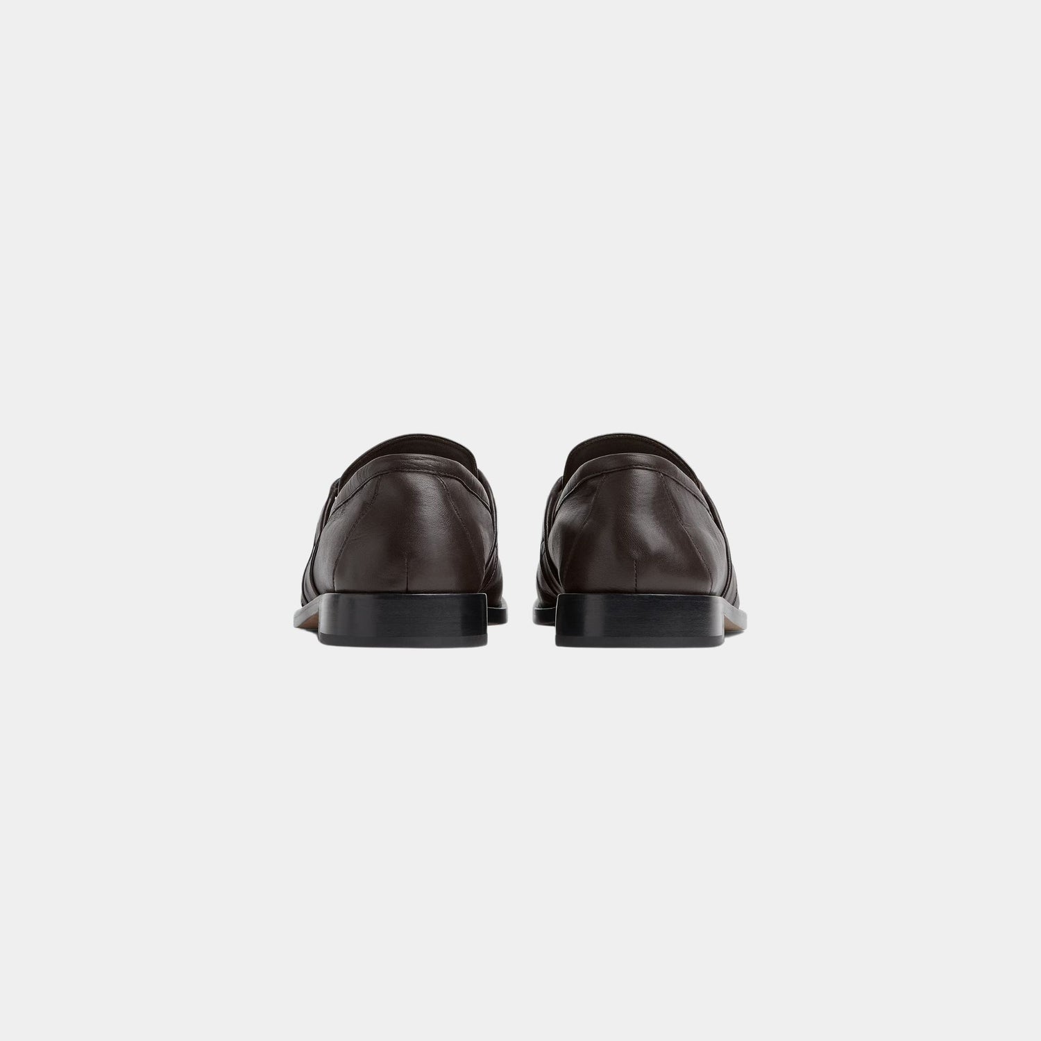 Bottega Veneta Astaire Loafer Calfskin Signature Knot Detail Men, Fondant, Back