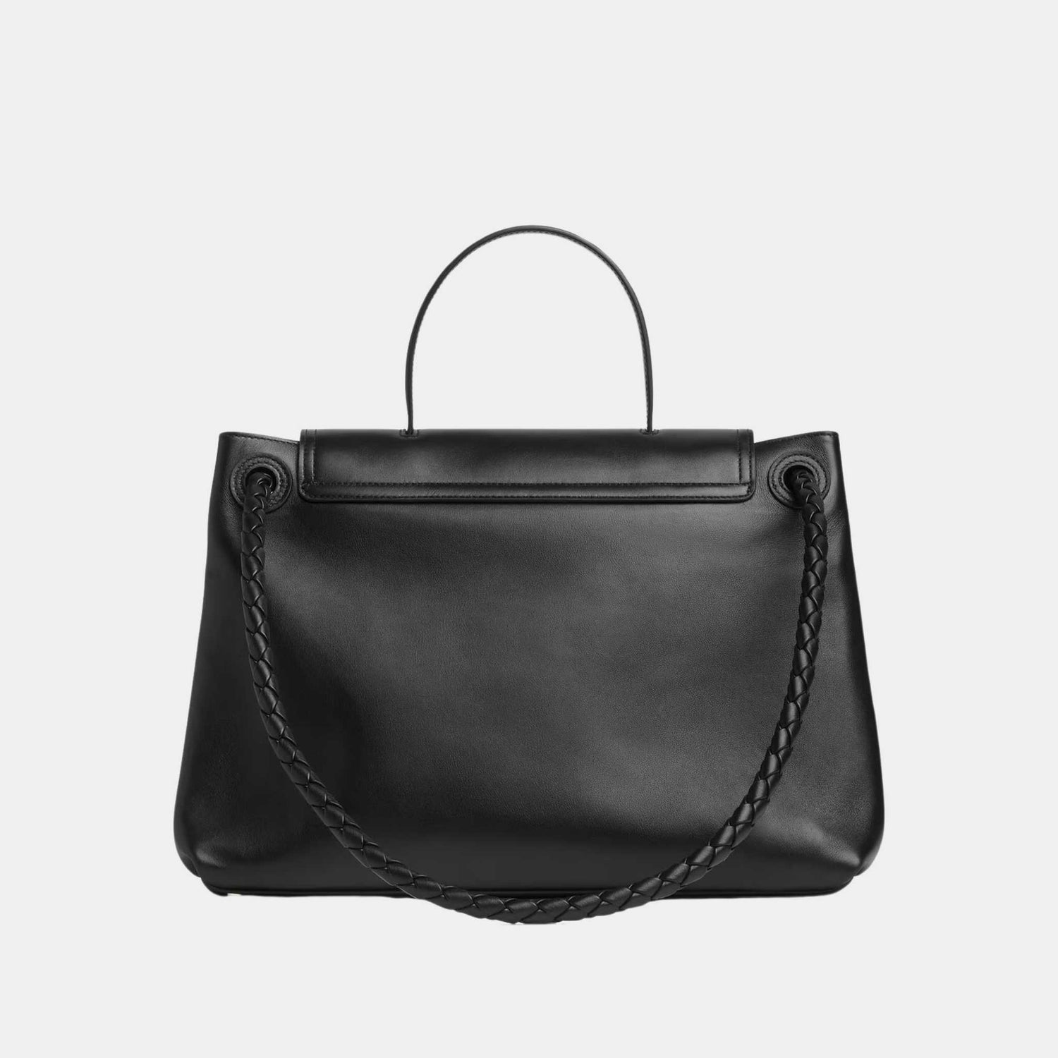Bottega Veneta Ciao Ciao Silky Calf Leather, Black, Back