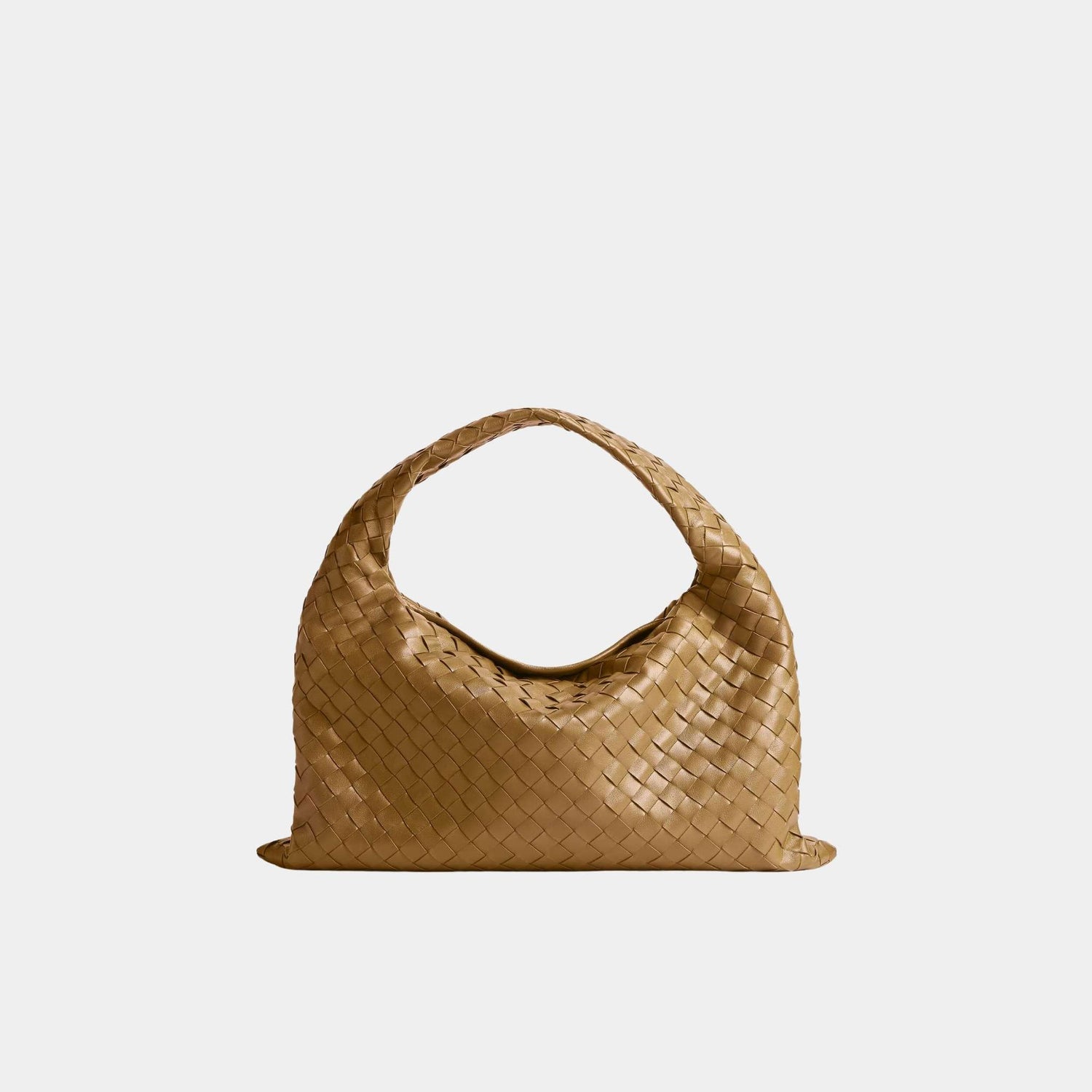 Bottega Veneta Hop, Dark Praline, Front