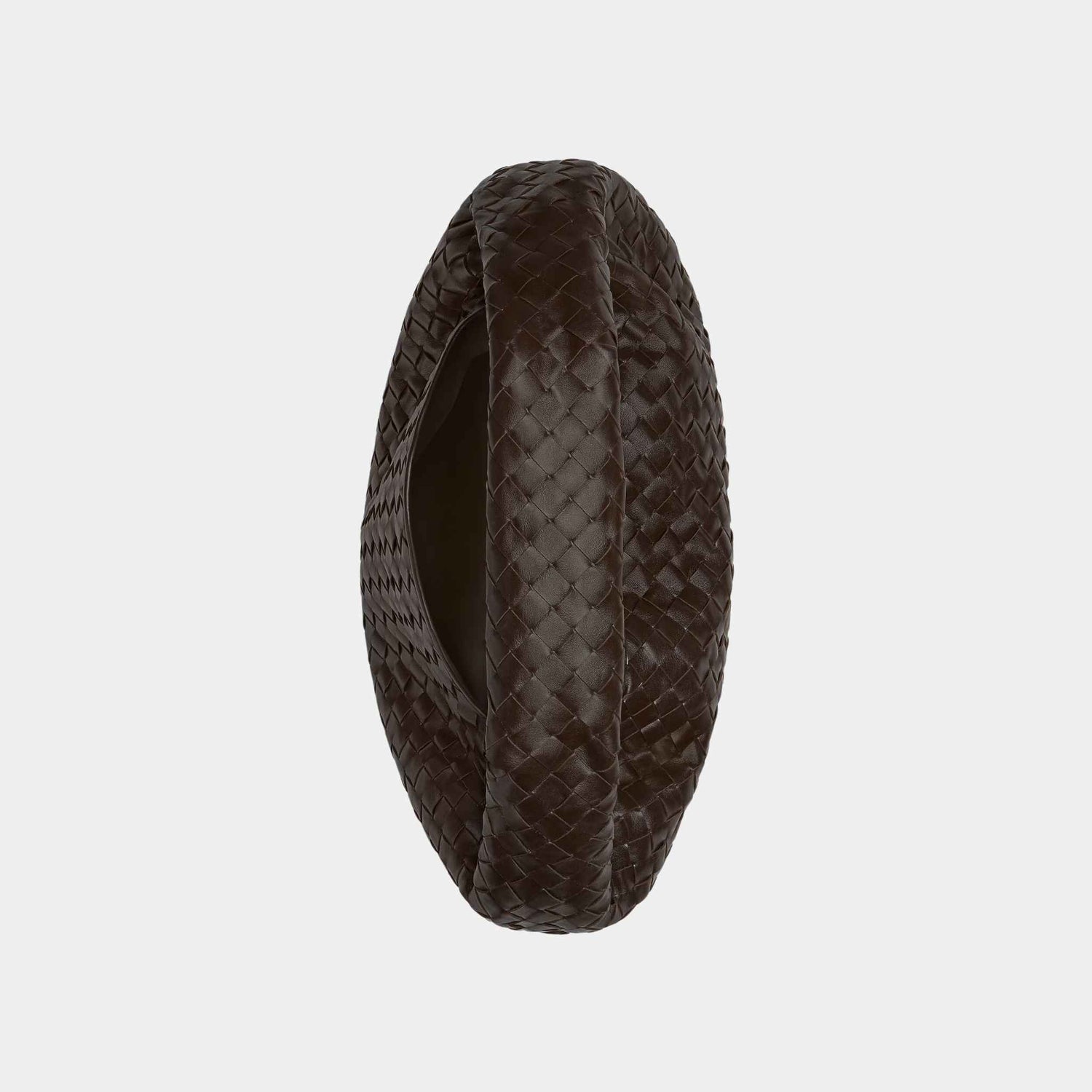 Bottega Veneta Large Hop Calfskin Shoulder Bag, Fondant, Top