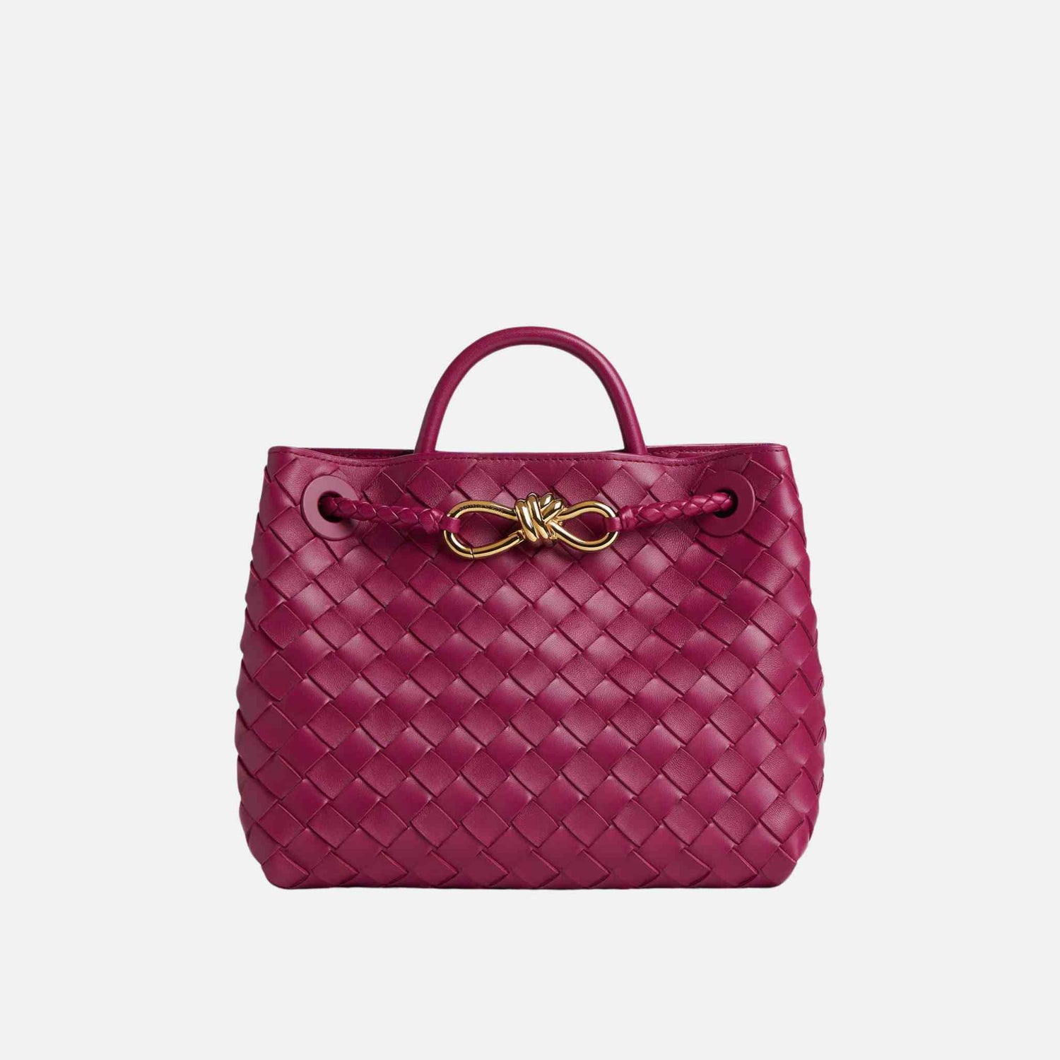 Bottega Veneta Small Andiamo, Cinnabar, Front
