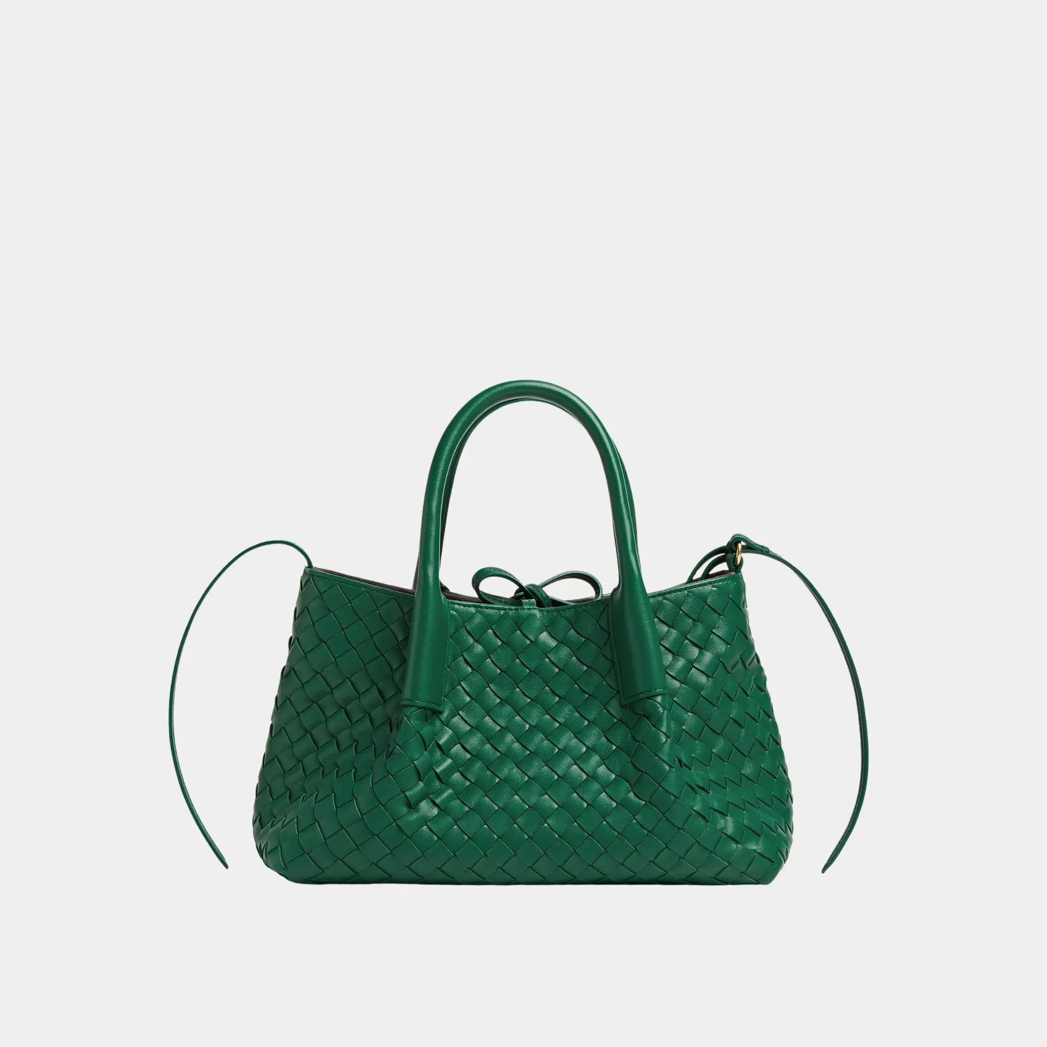 Bottega Veneta Small Pinacoteca Tote Bag, Jungle, Front