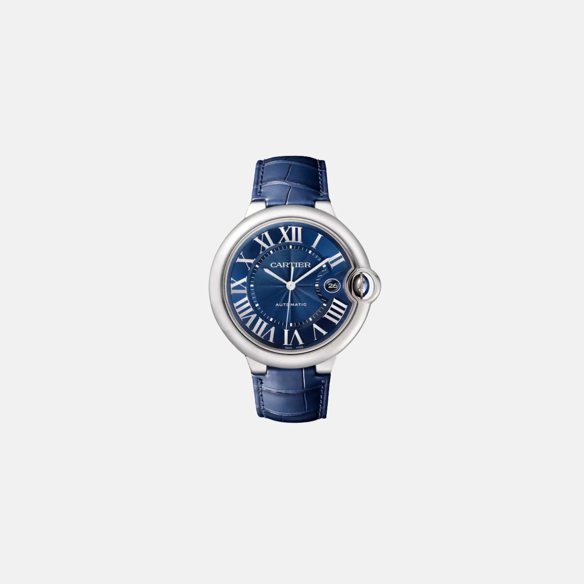 Cartier Ballon Bleu Stainless Steel 42mm WSBB0027, Front