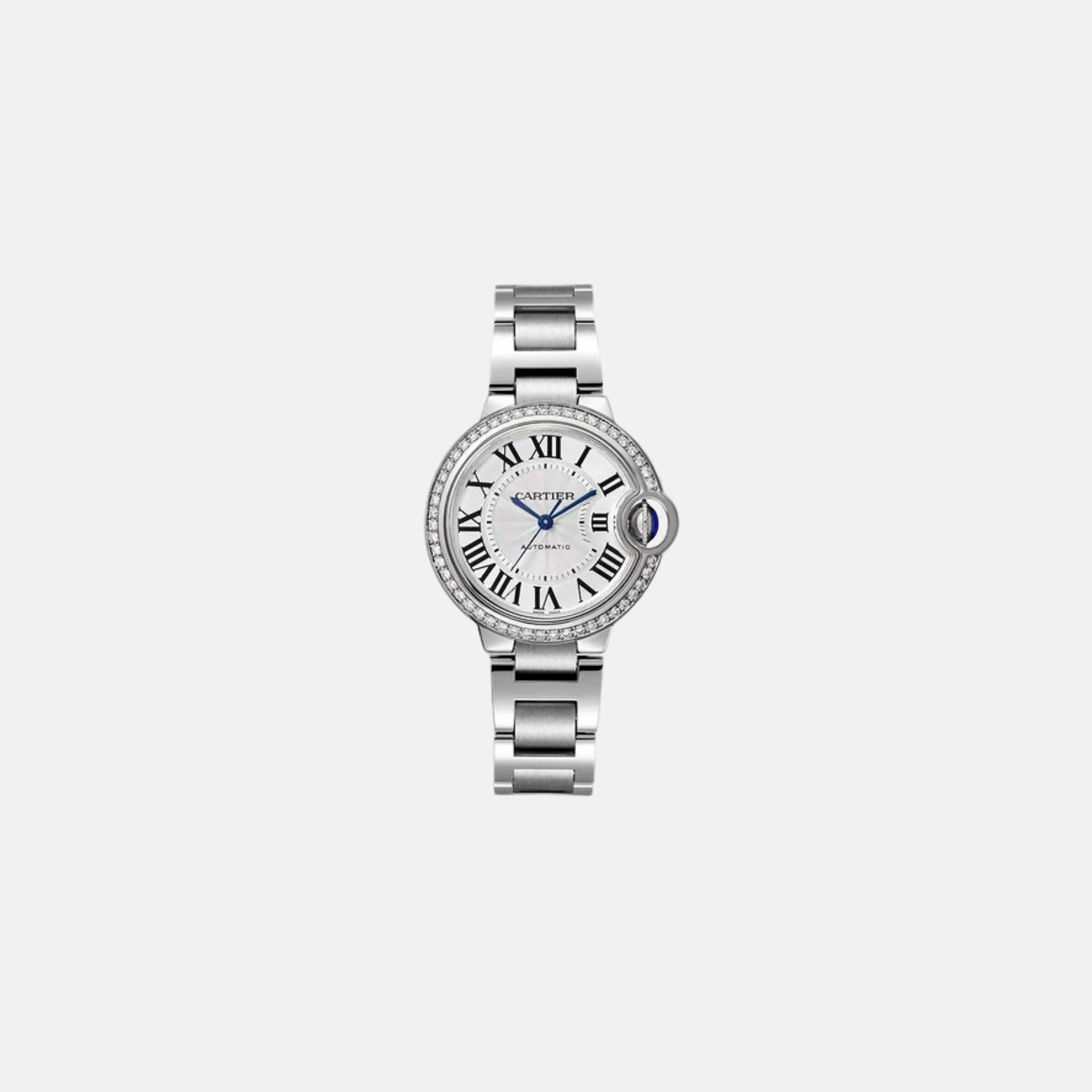 Cartier Ballon Bleu White Gold 33mm W4BB0023, Front