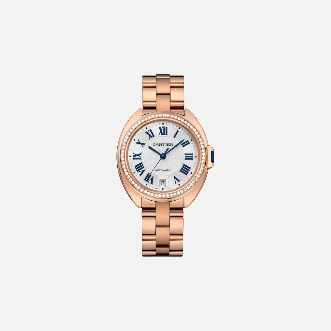 Cle De Cartier Rose Gold - Diamond 40mm WJCL0009