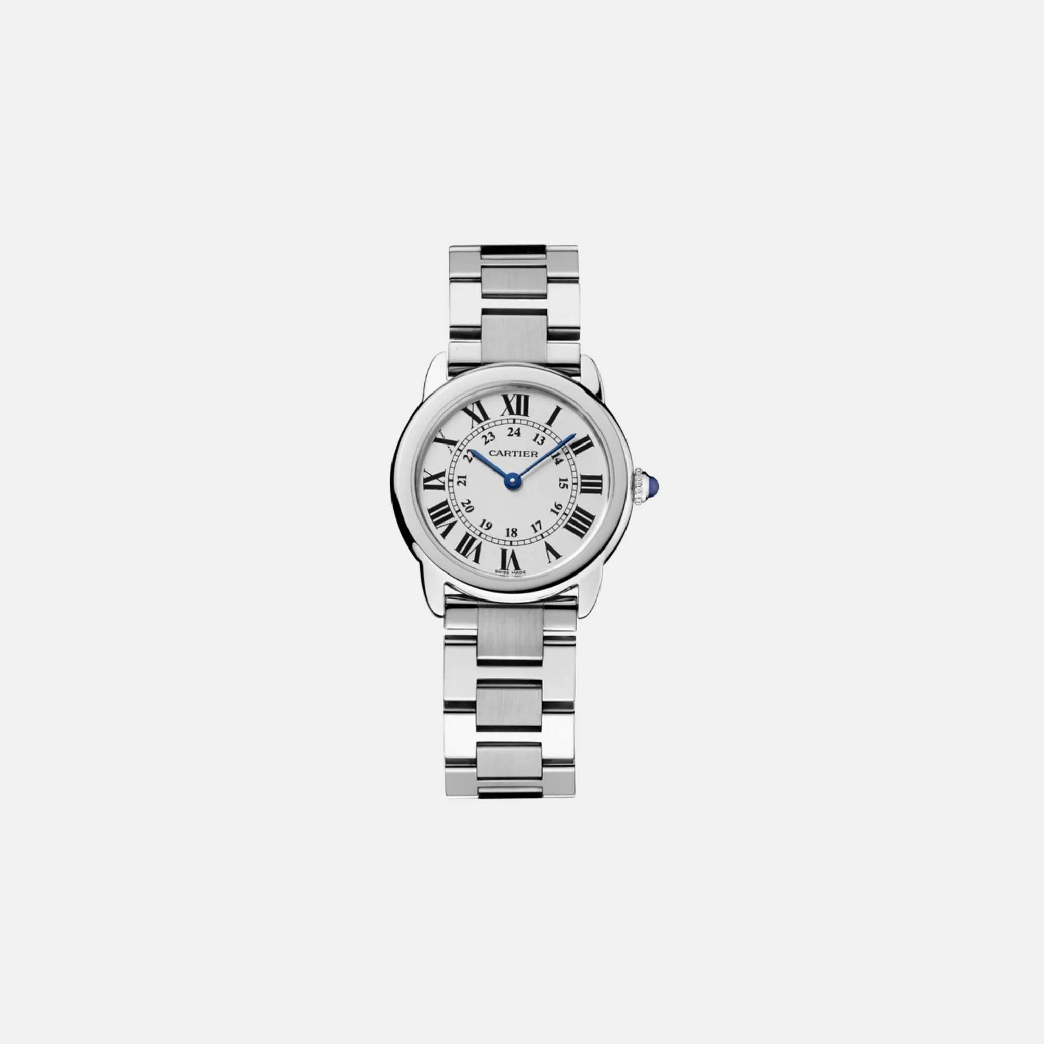 Cartier Rondo Solo Stainless Steel 29.5mm W6701004, Front