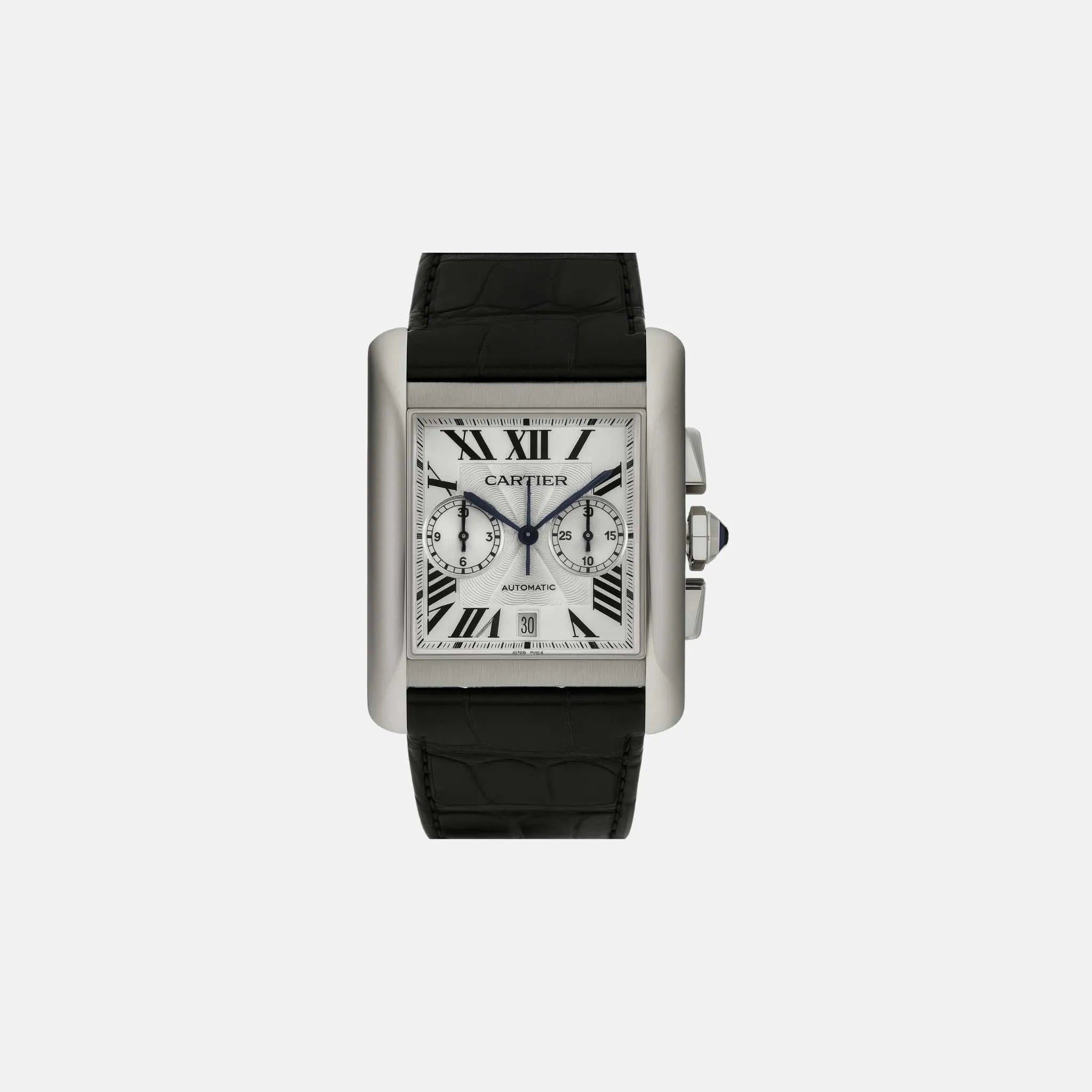 Cartier Tank Mc Stainless Steel 34.3X44 mm W5330007, Front