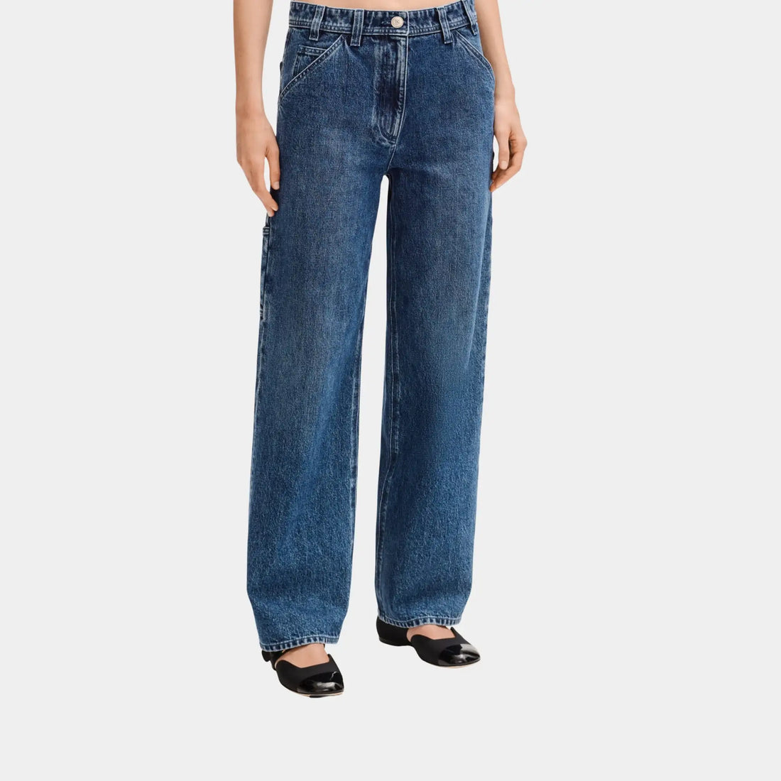 Chanel Blue Jeans in Washed Out Denim, Back