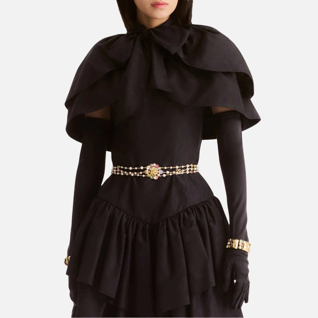 Chanel Cape in Silk Taffeta