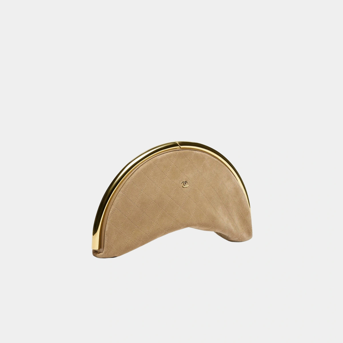 Clutch Calfskin & Gold Metal