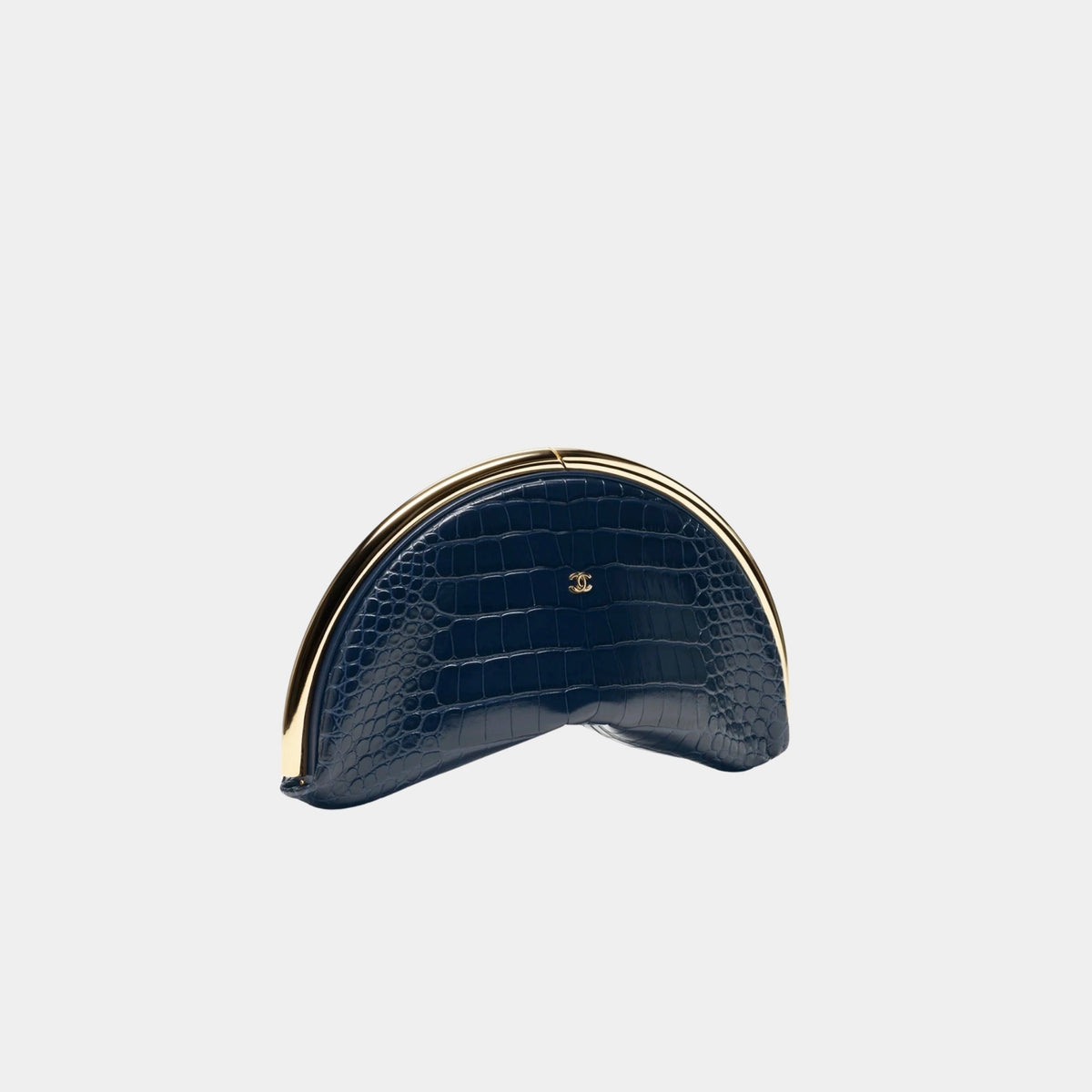 Clutch Calfskin & Gold Metal