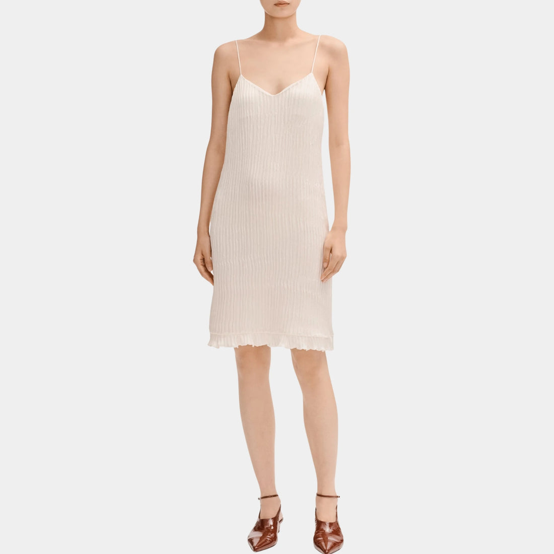 Chanel Dress in Linen and Silk Canvas, Front