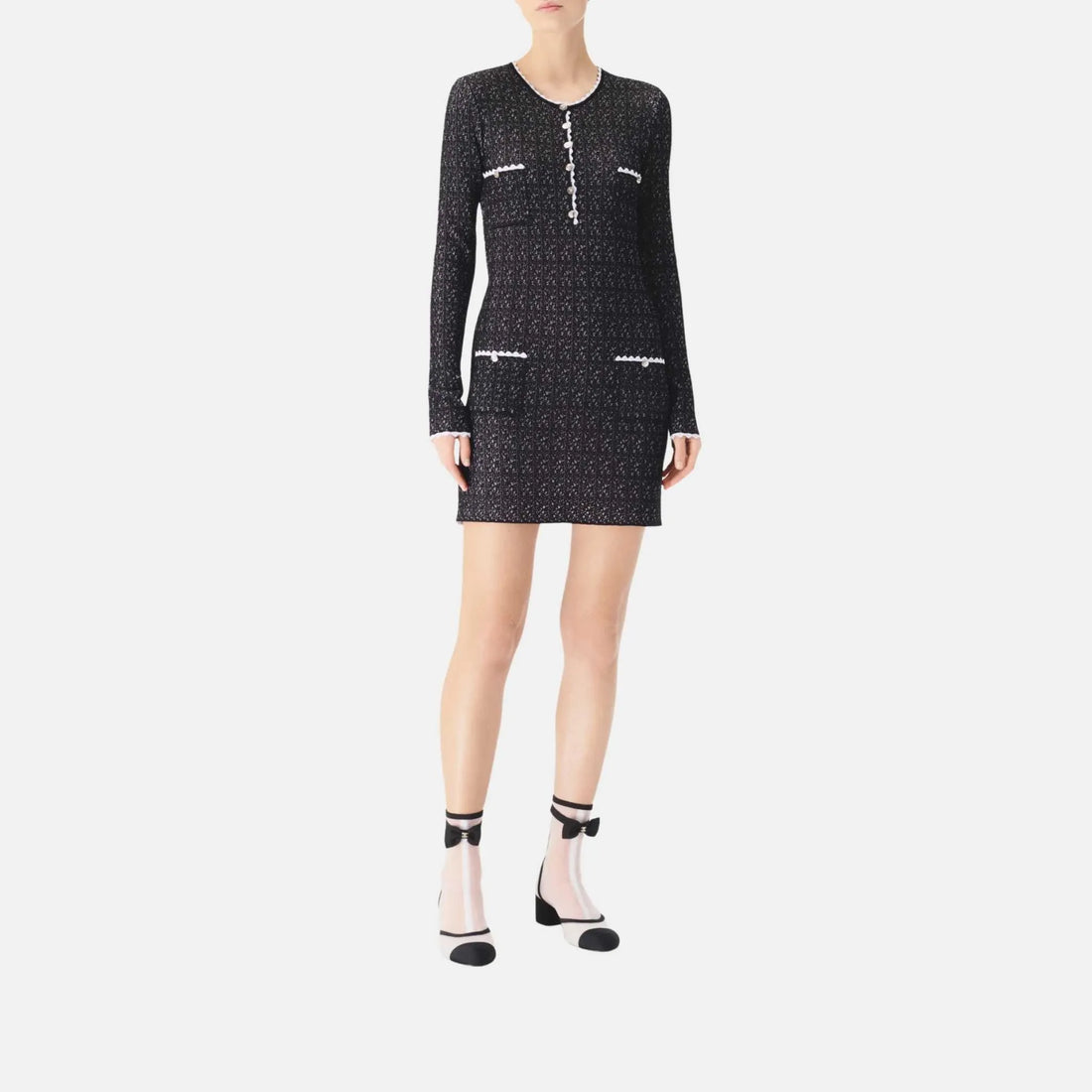 Chanel Dress in Mixed Fibers, Front