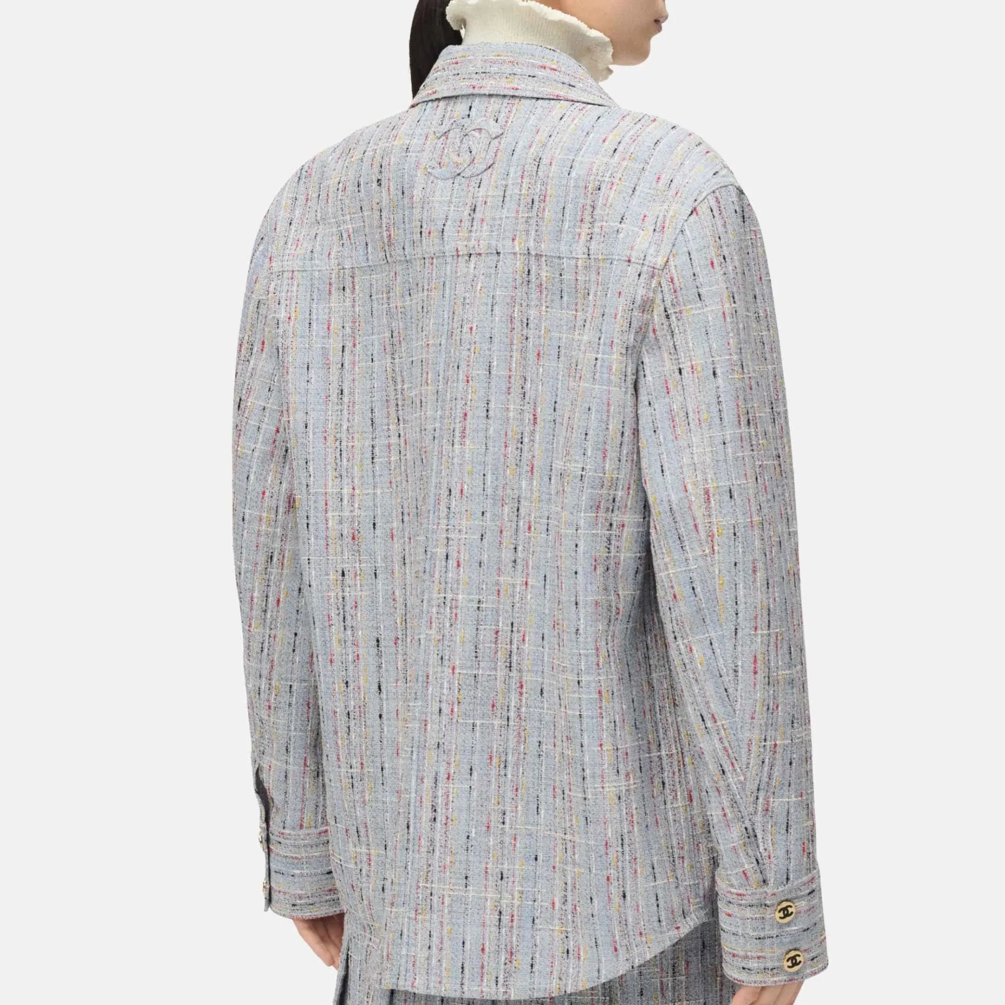 Long Sleeved Shirt Mixed Fibers