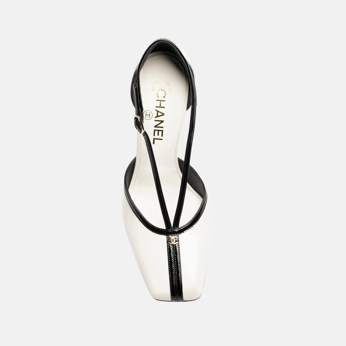 Mary Janes in Patent Calfskin