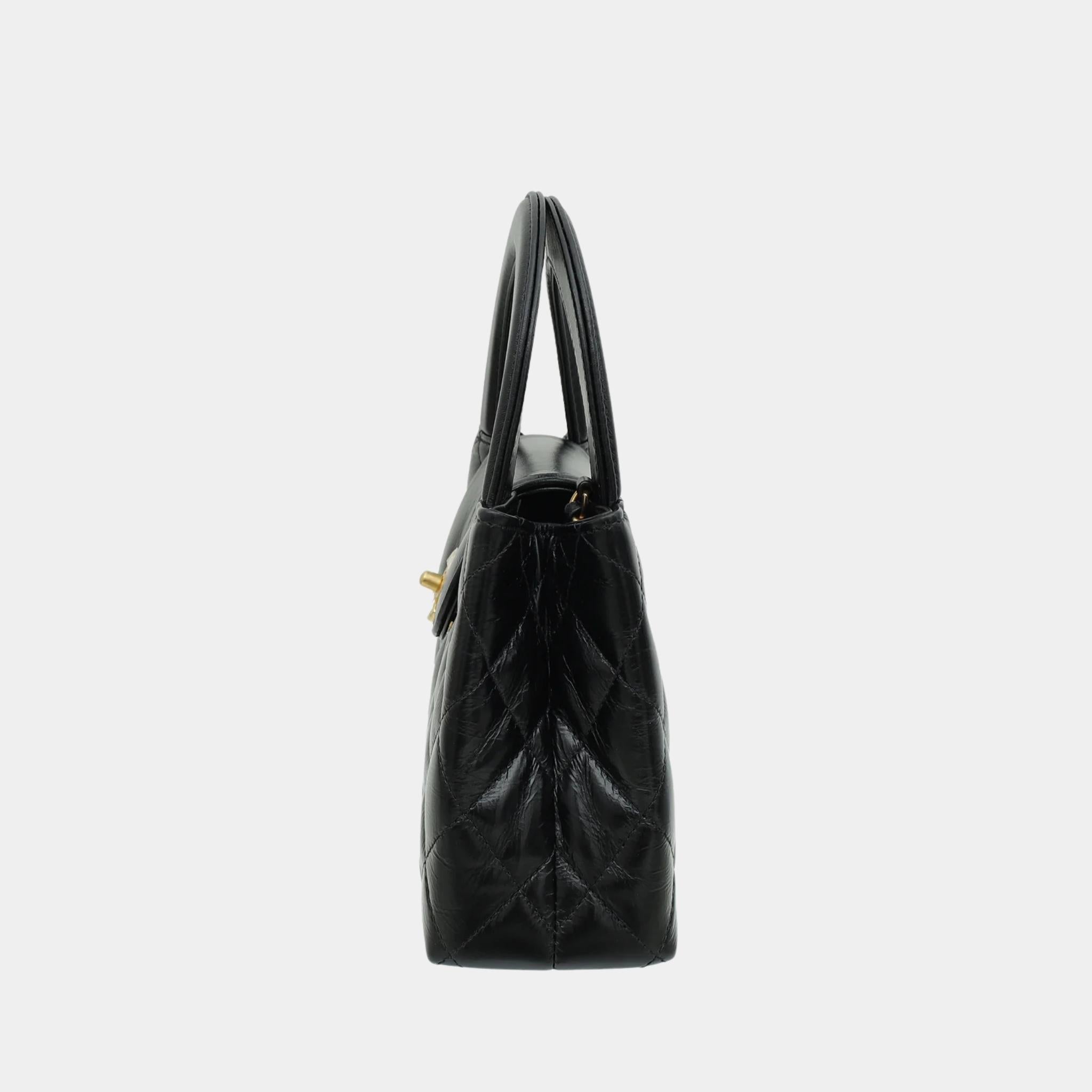 Chanel Mini Kelly Black, Side