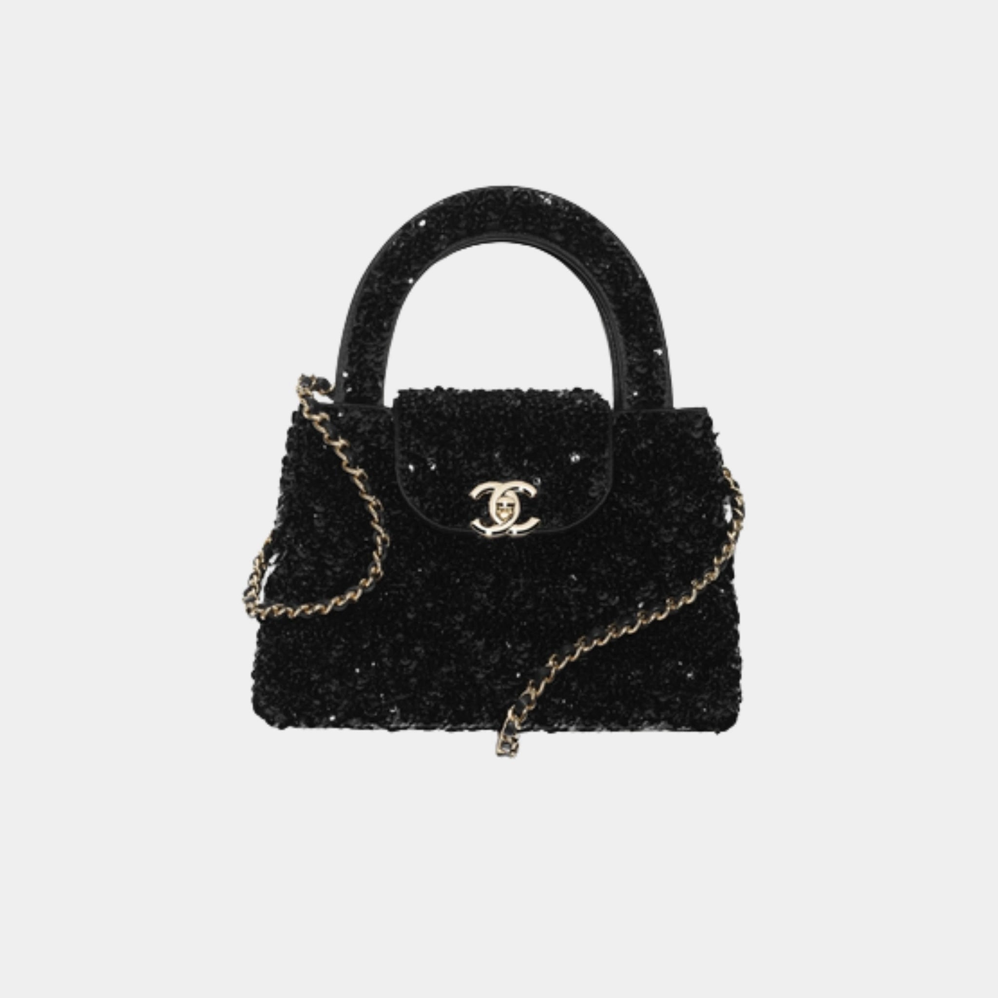 Mini Shopping bag, Black