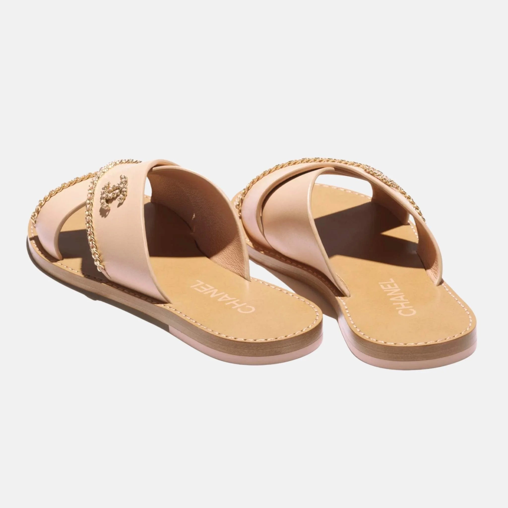 Chanel Mules in Calfskin, Back