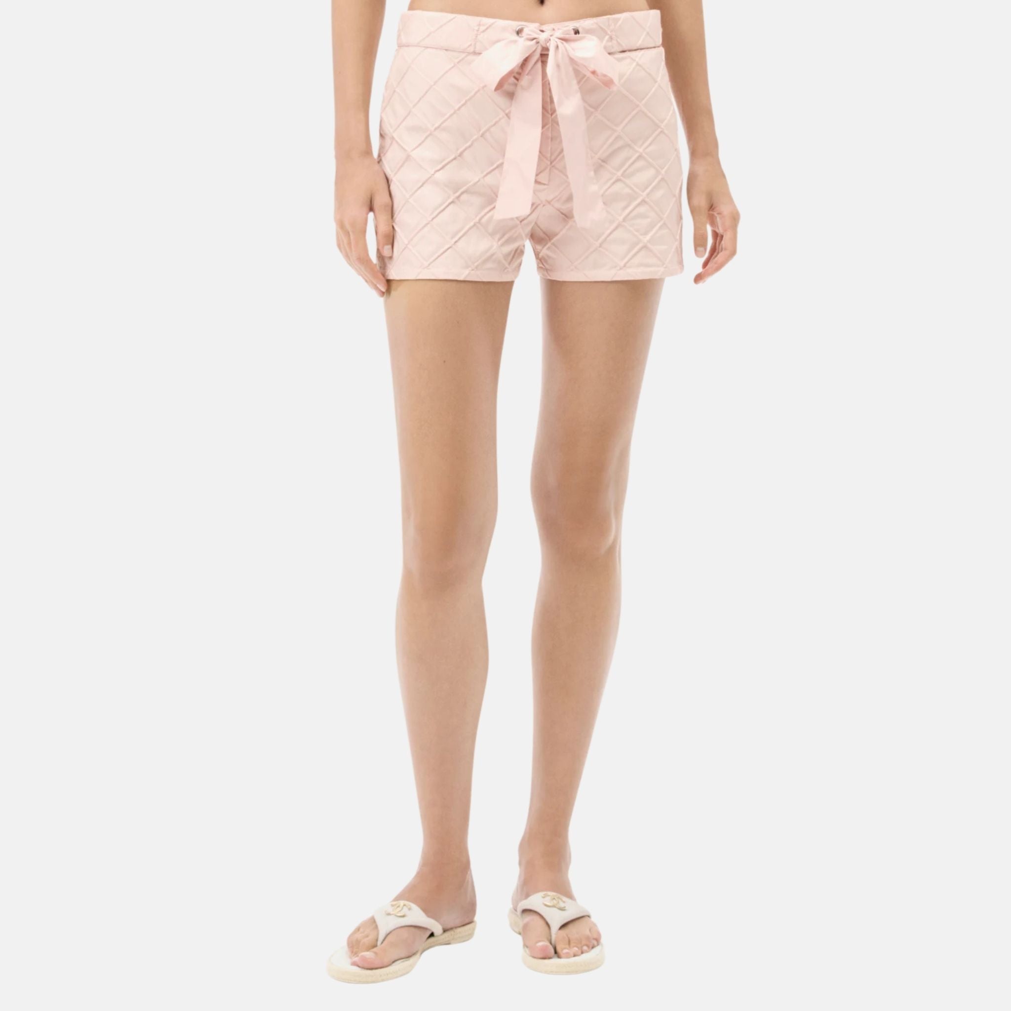 Chanel Shorts In Taffeta Coco Beach Collection, Front