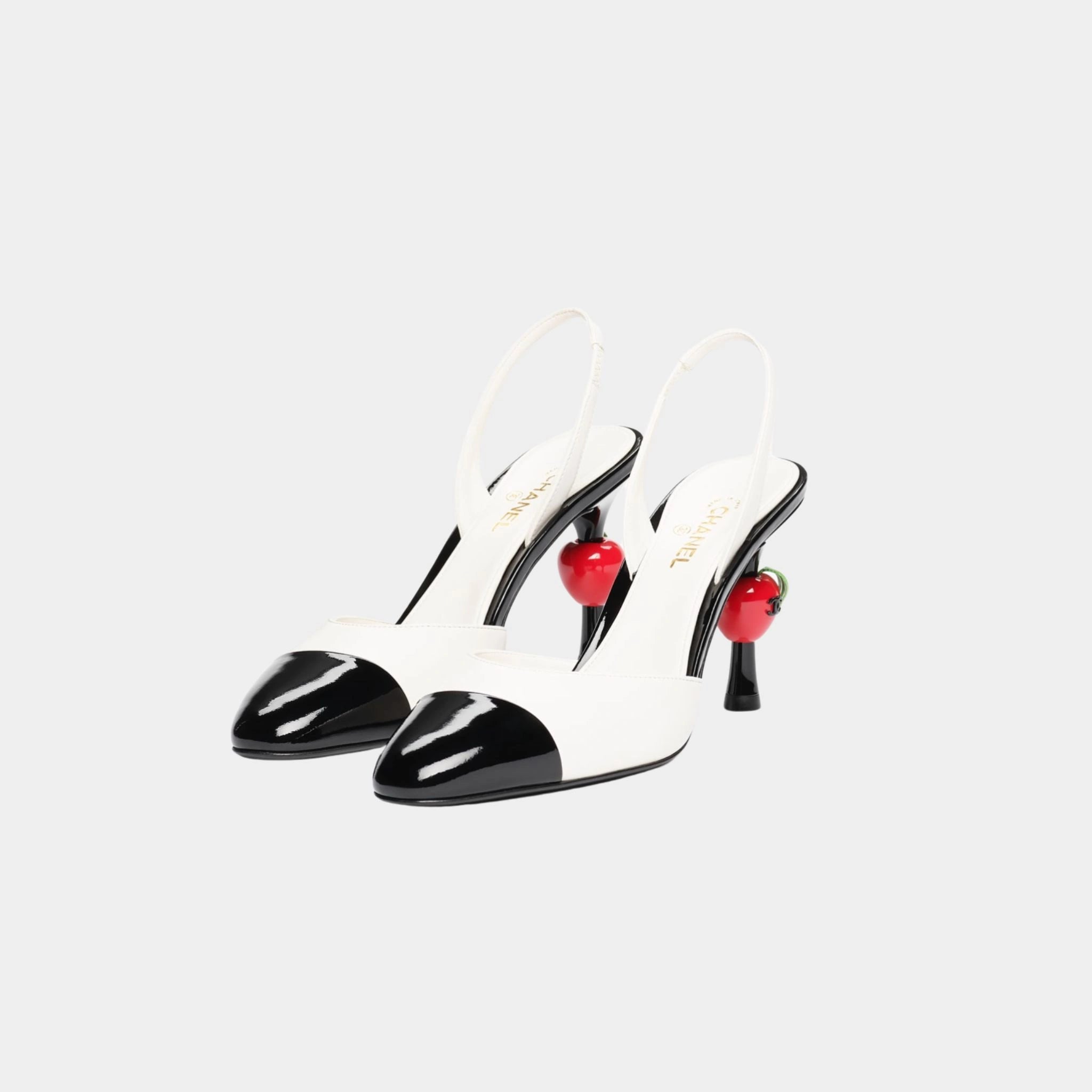 Slingbacks Lambskin & Patent Calfskin