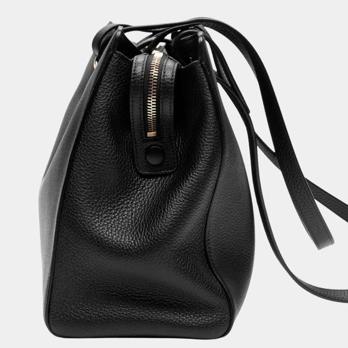 Chanel Small Tote Bag Grained Calfskin & Gold-Tone Metal Black