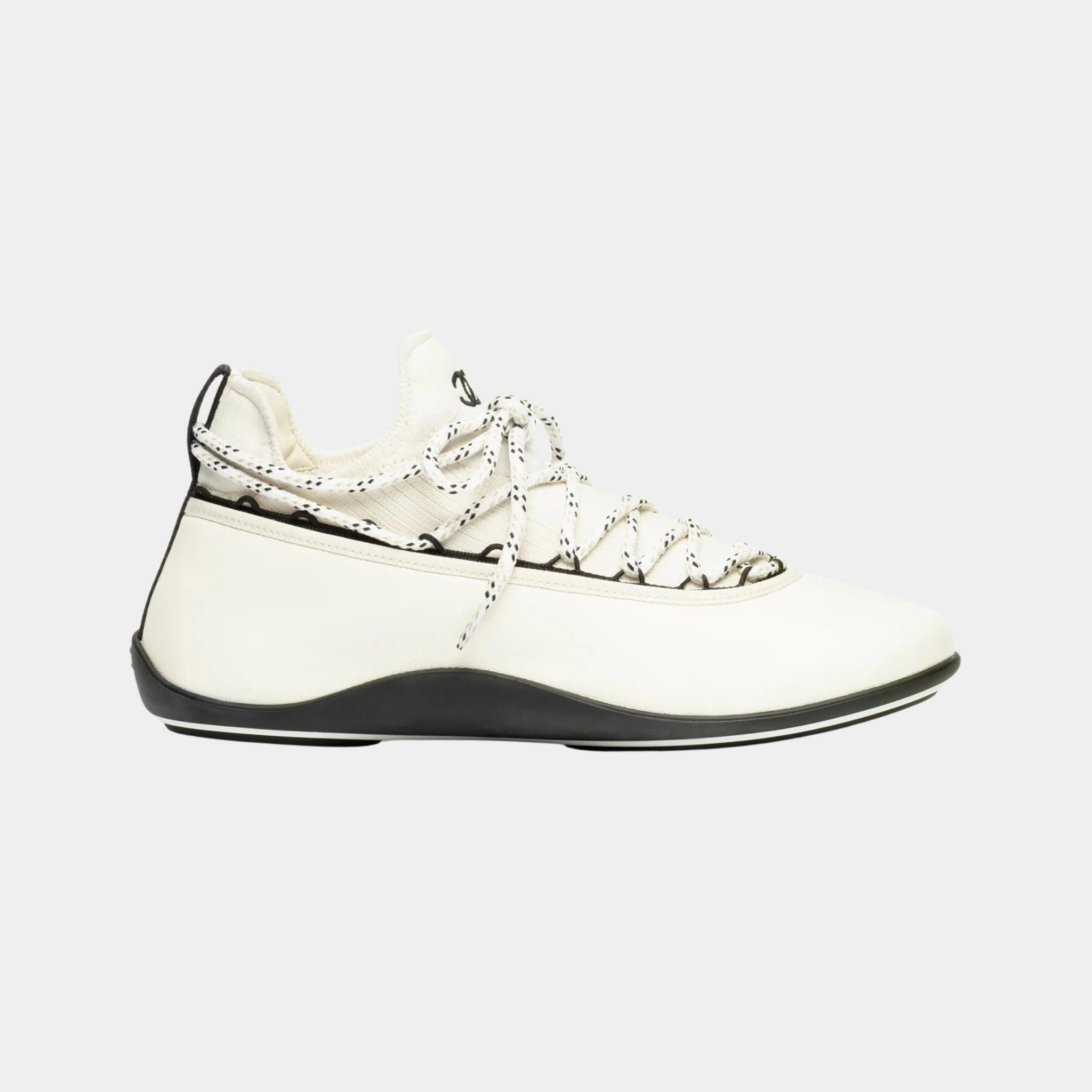 Sneakers Lamb & mixed fibers White