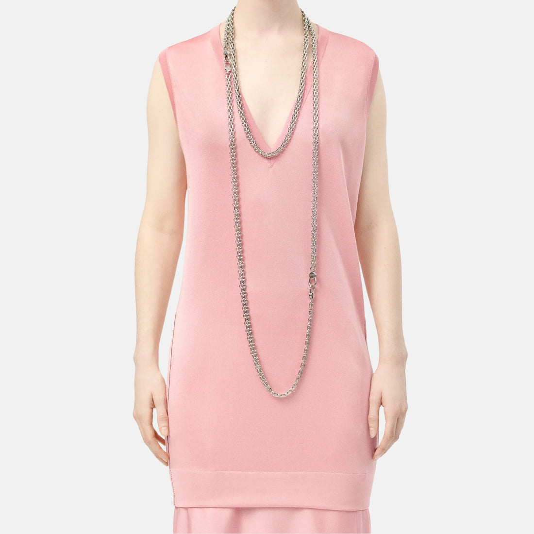 Chanel Top Silk in Pink