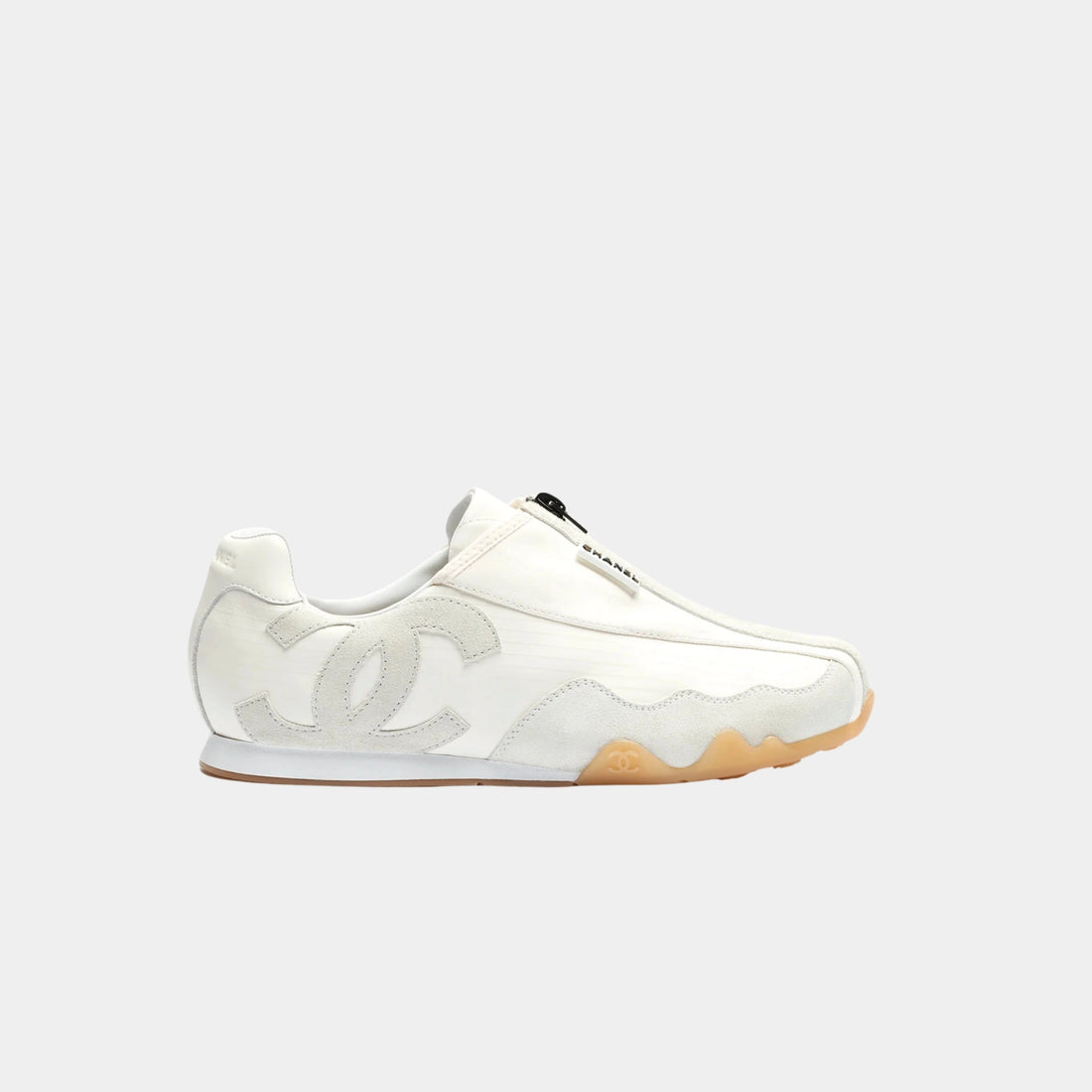 Chanel Trainers Calfskin & Suede Calfskin White