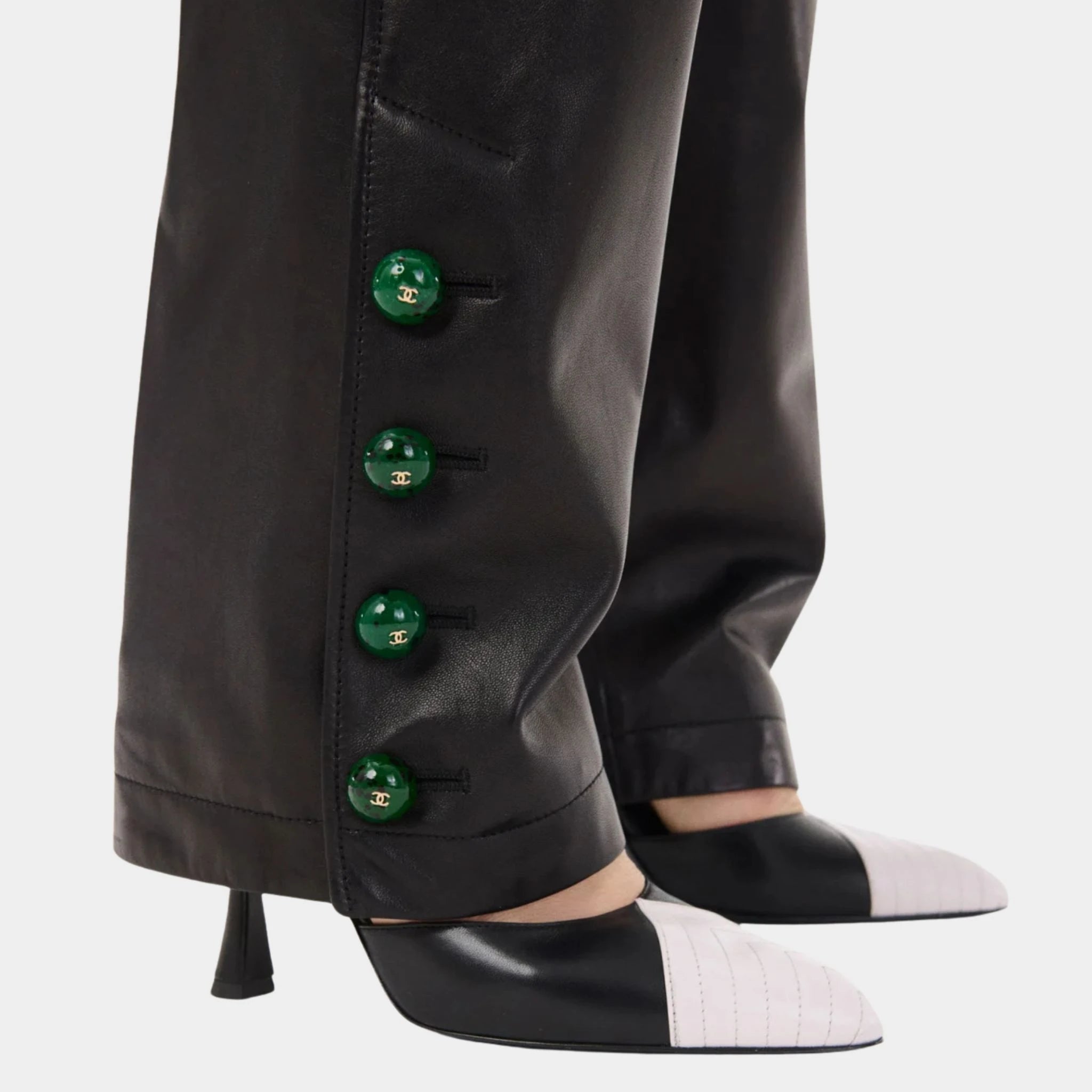 Trousers Lambskin Black