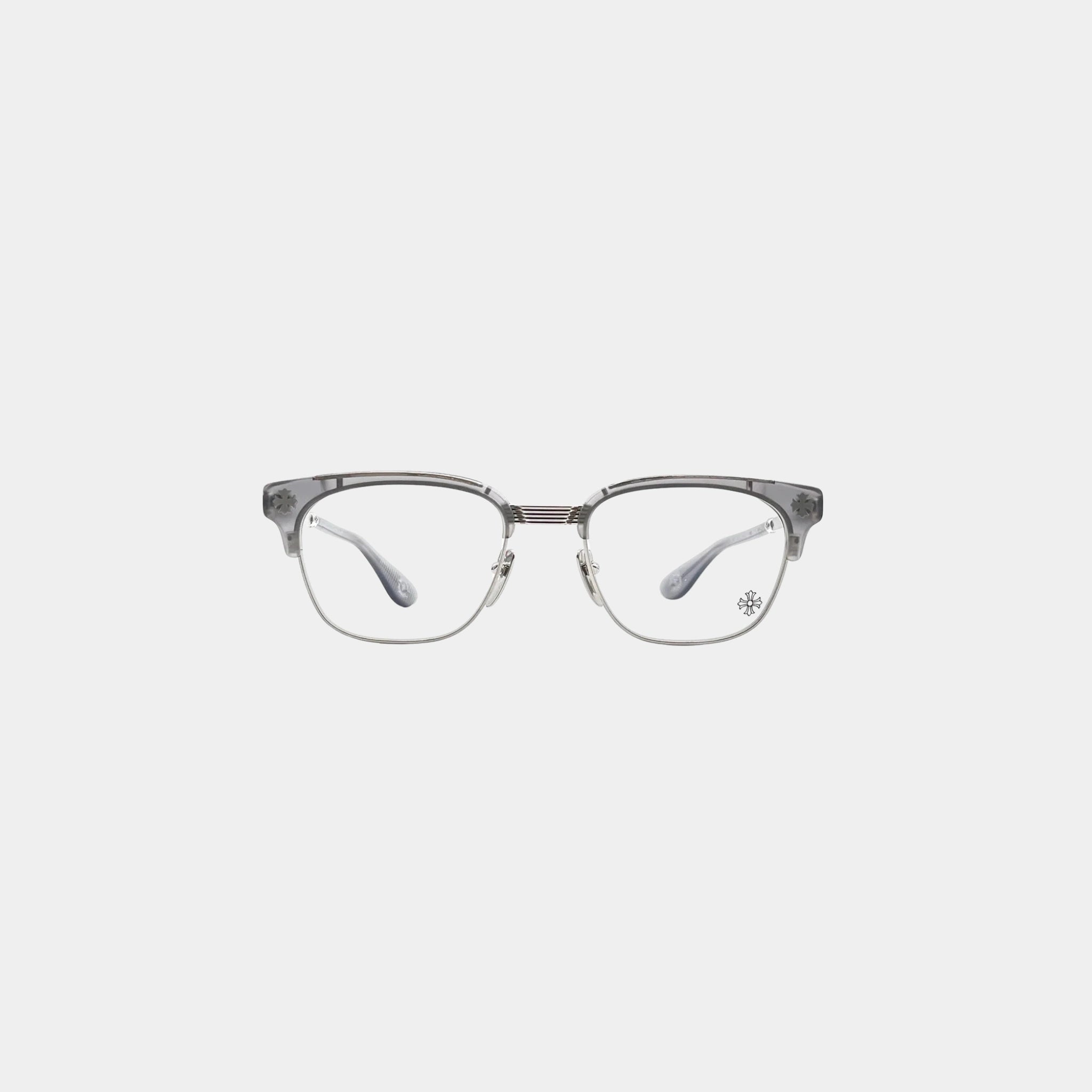 Chrome Hearts Bonennoisseur-II Glasses, Grey, Front