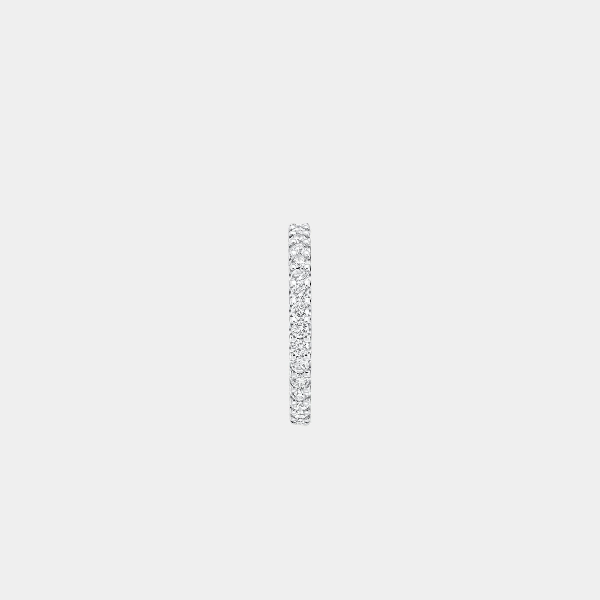 Classic Graff Round Diamond Wedding Band, Side