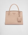 Prada Monochrome medium Saffiano bag Sands UAE