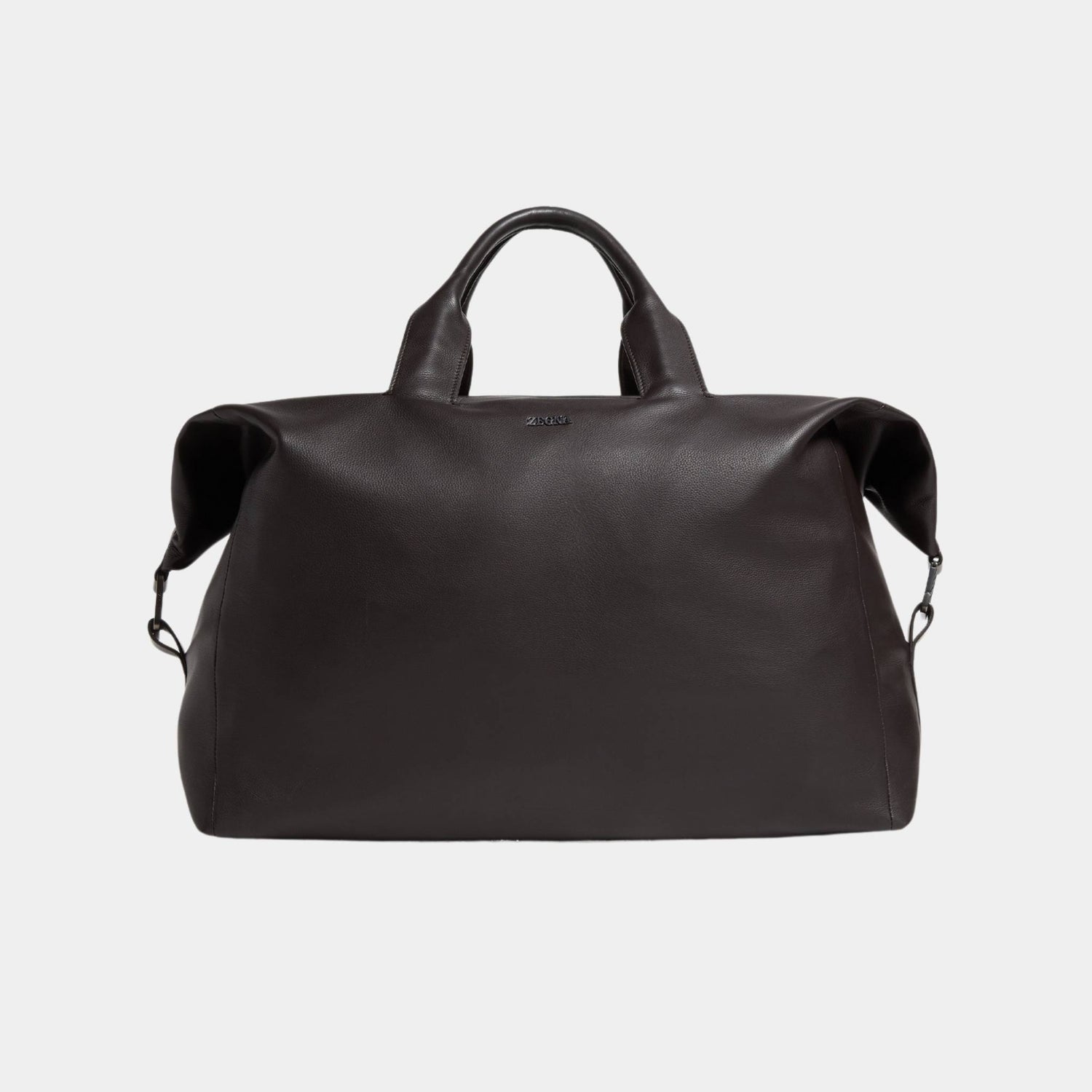 Dark Brown SECONDSKIN Holdall Raglan, Front