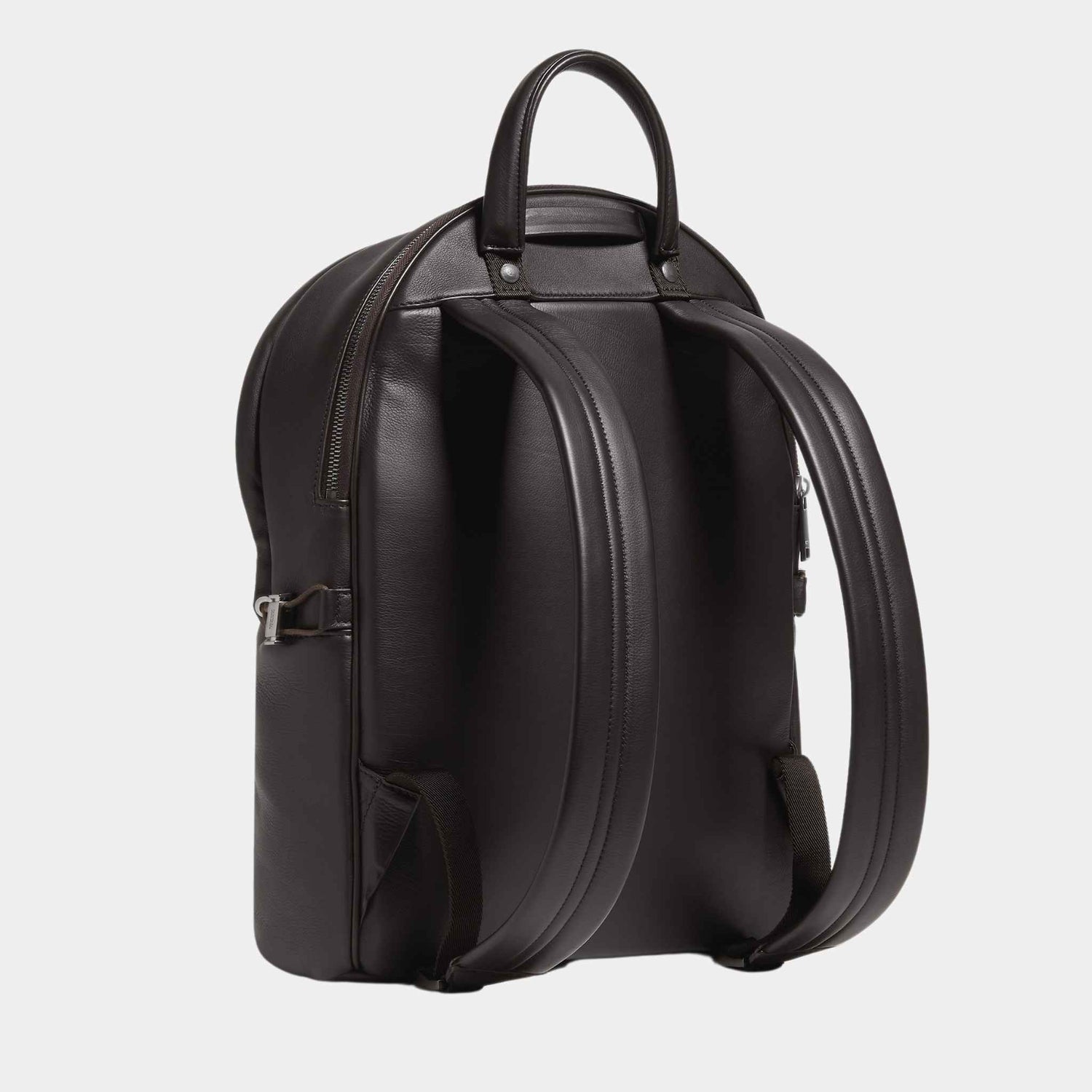 Zegna Dark Brown SECONDSKIN Hoodie Backpack, Back