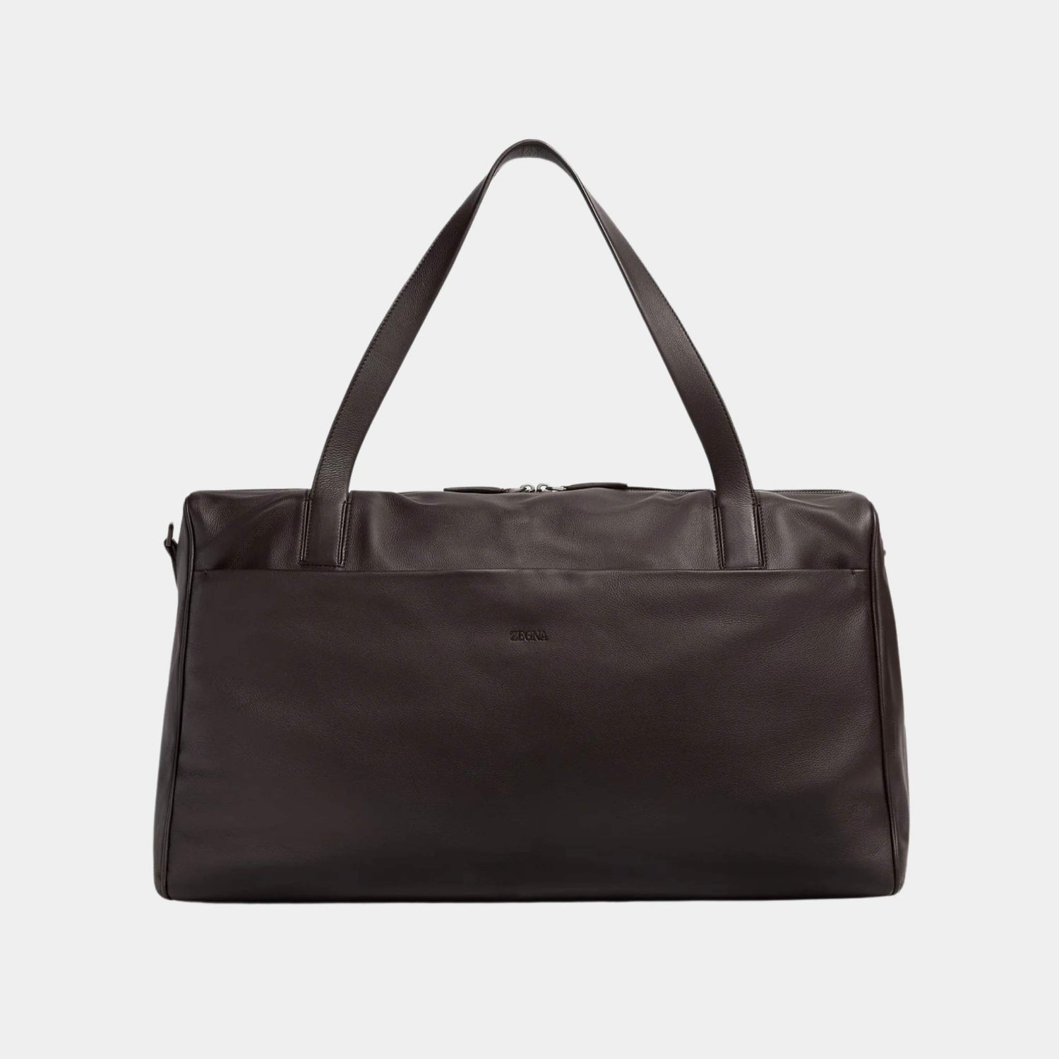 Zegna Dark Brown SECONDSKIN Weekender, Front
